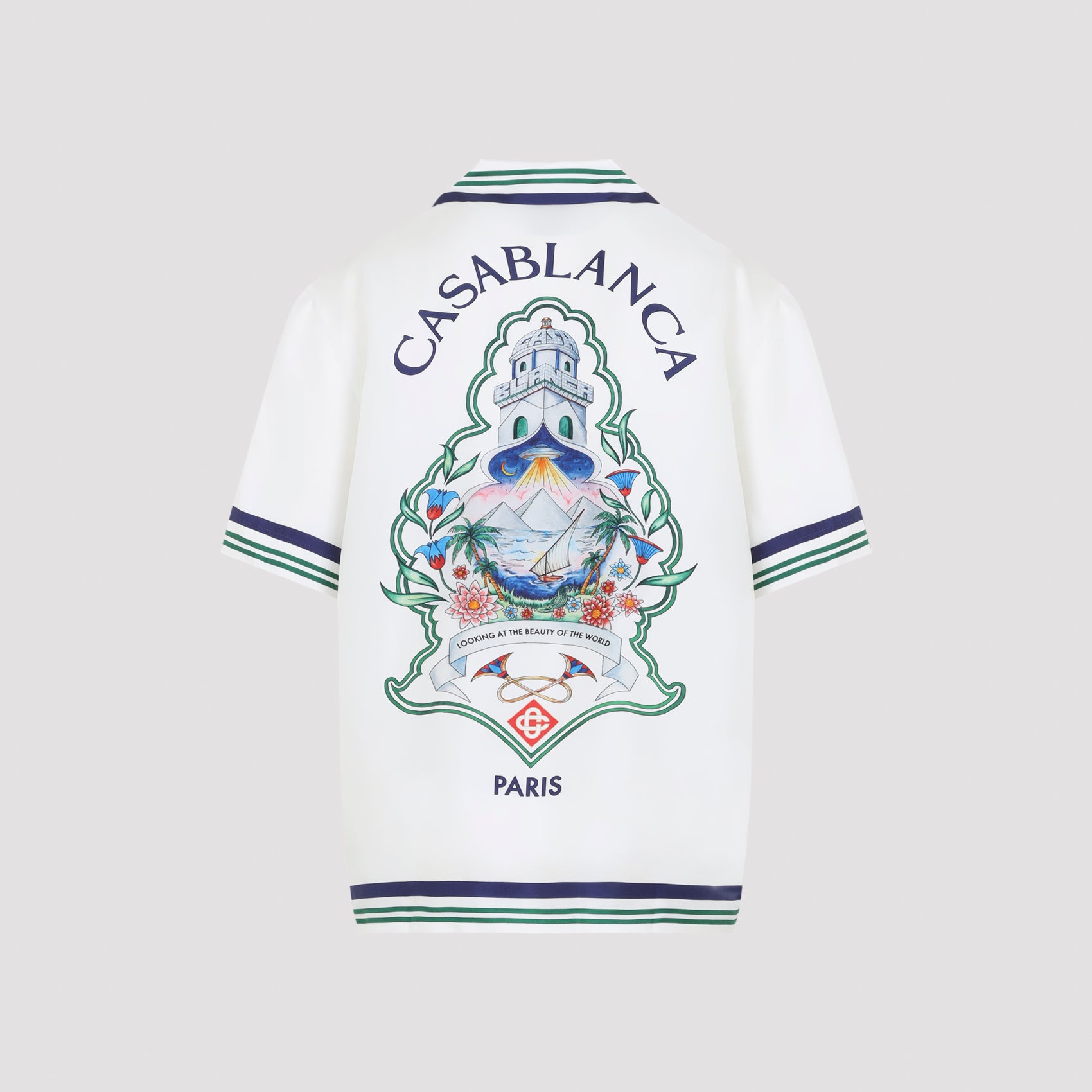 Casablanca Hotel Emblem S/S Shirt Men CASABLANCA