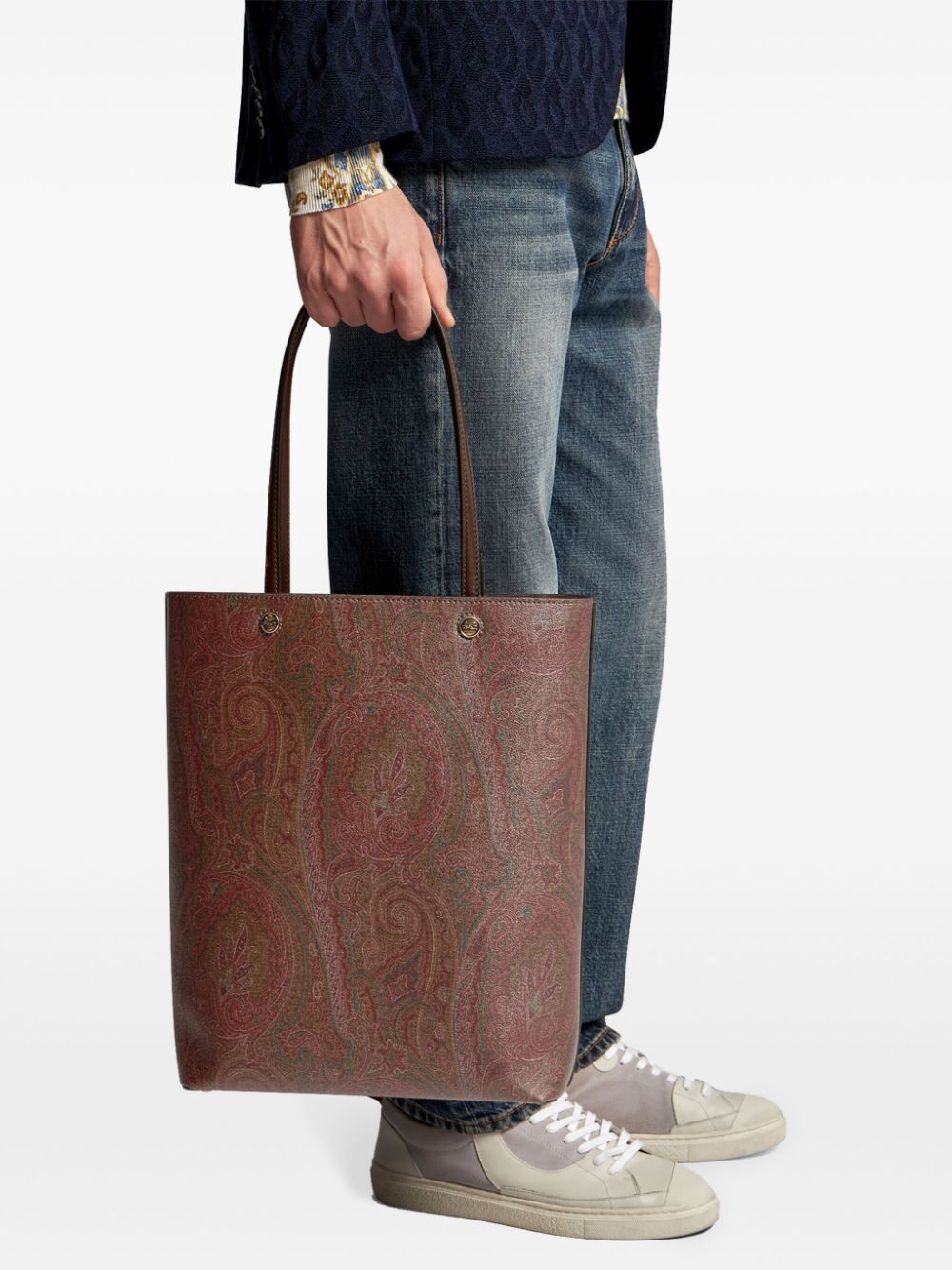 Etro Men Shopping Paisley Con Pochette ETRO