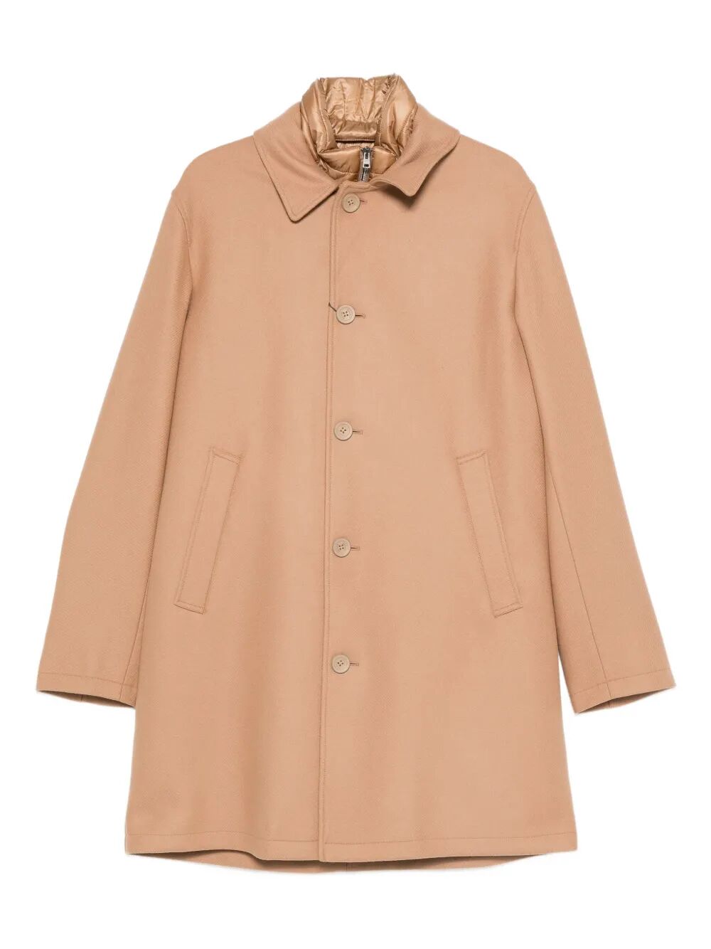 Herno Men Single-Breasted Padded Coat HERNO