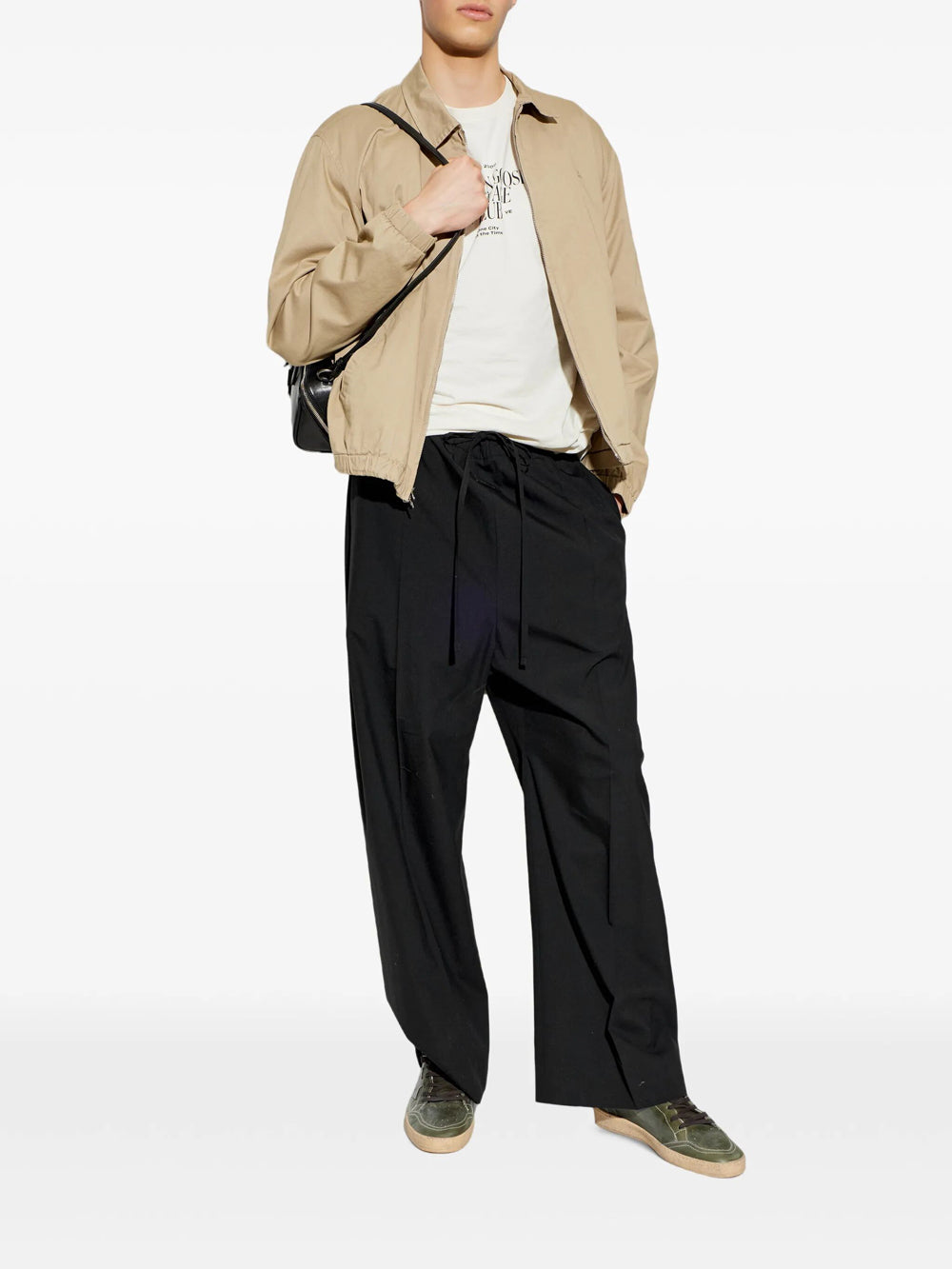 Golden Goose Men Sneakers Ball Star In Pelle Effetto Vissuto GOLDEN GOOSE