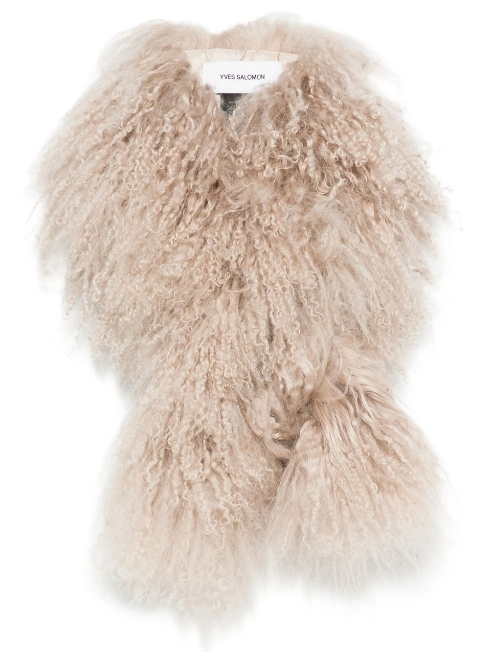 Yves Salomon Women Scarf Long Hair Lamb YVES SALOMON