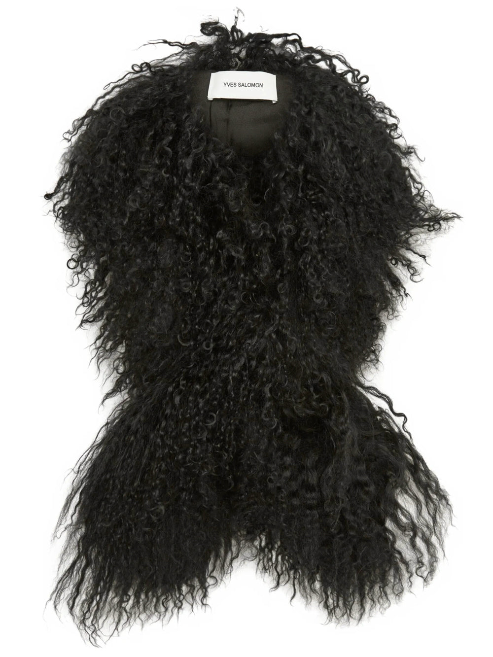 Yves Salomon Women Scarf Long Hair Lamb YVES SALOMON