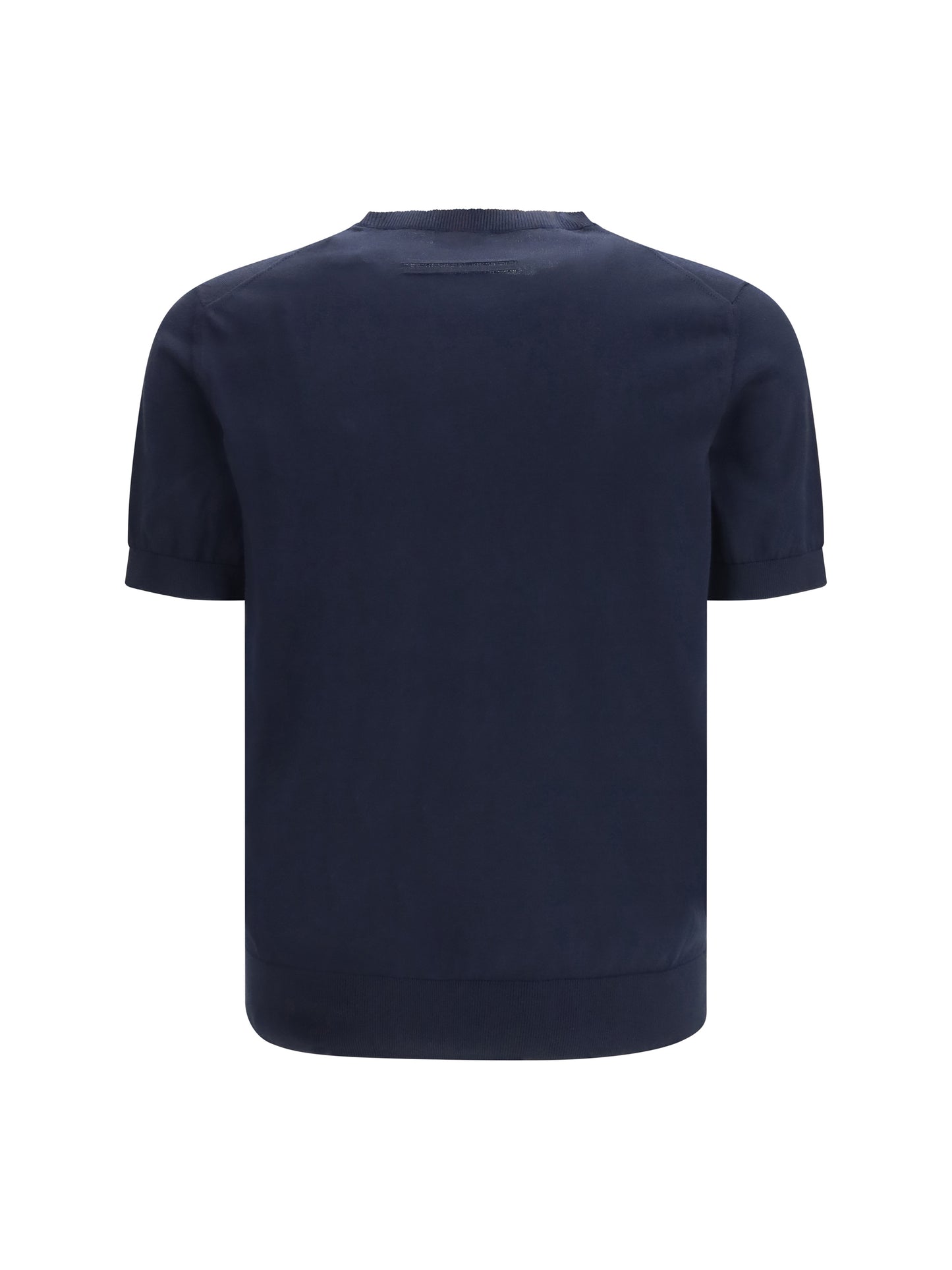 Zegna Men Short-Sleeved Knit T-Shirt ZEGNA