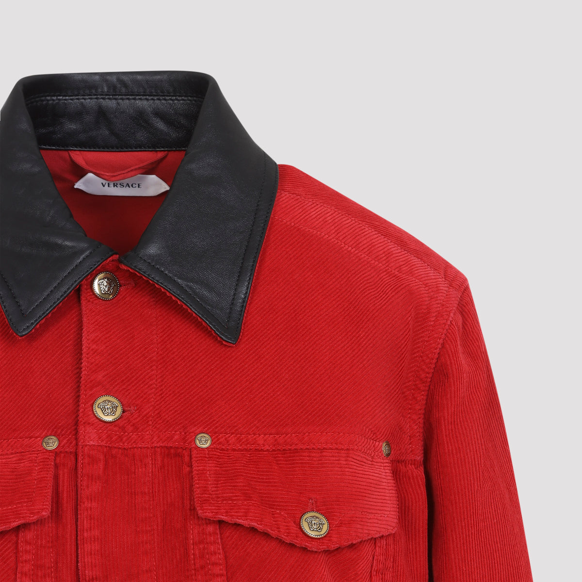 Versace Denim Garment-Dyed Jacket Women VERSACE