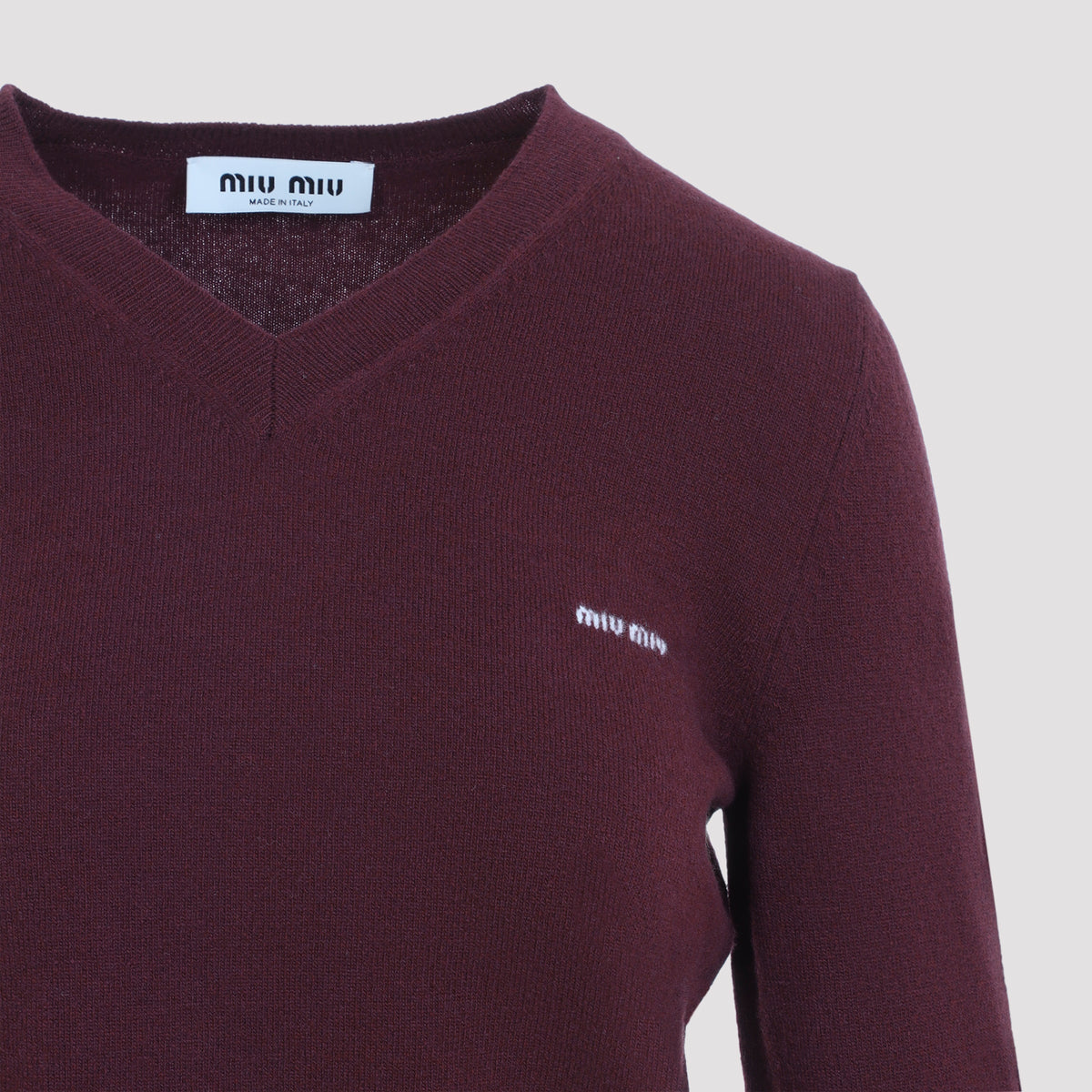 Miu Miu V Neck Sweater Women MIU MIU