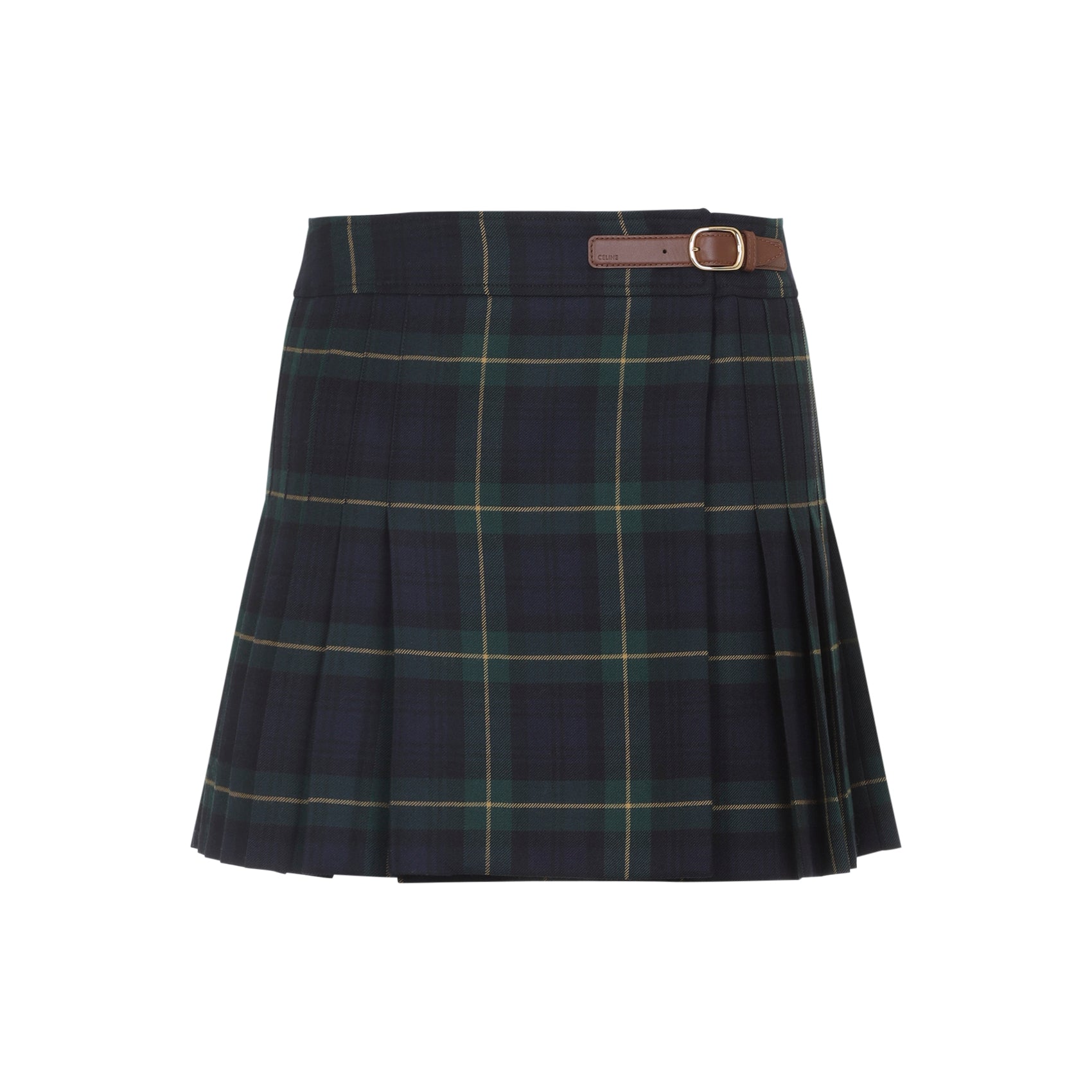 Celine Wool Mini Skirt Women CELINE