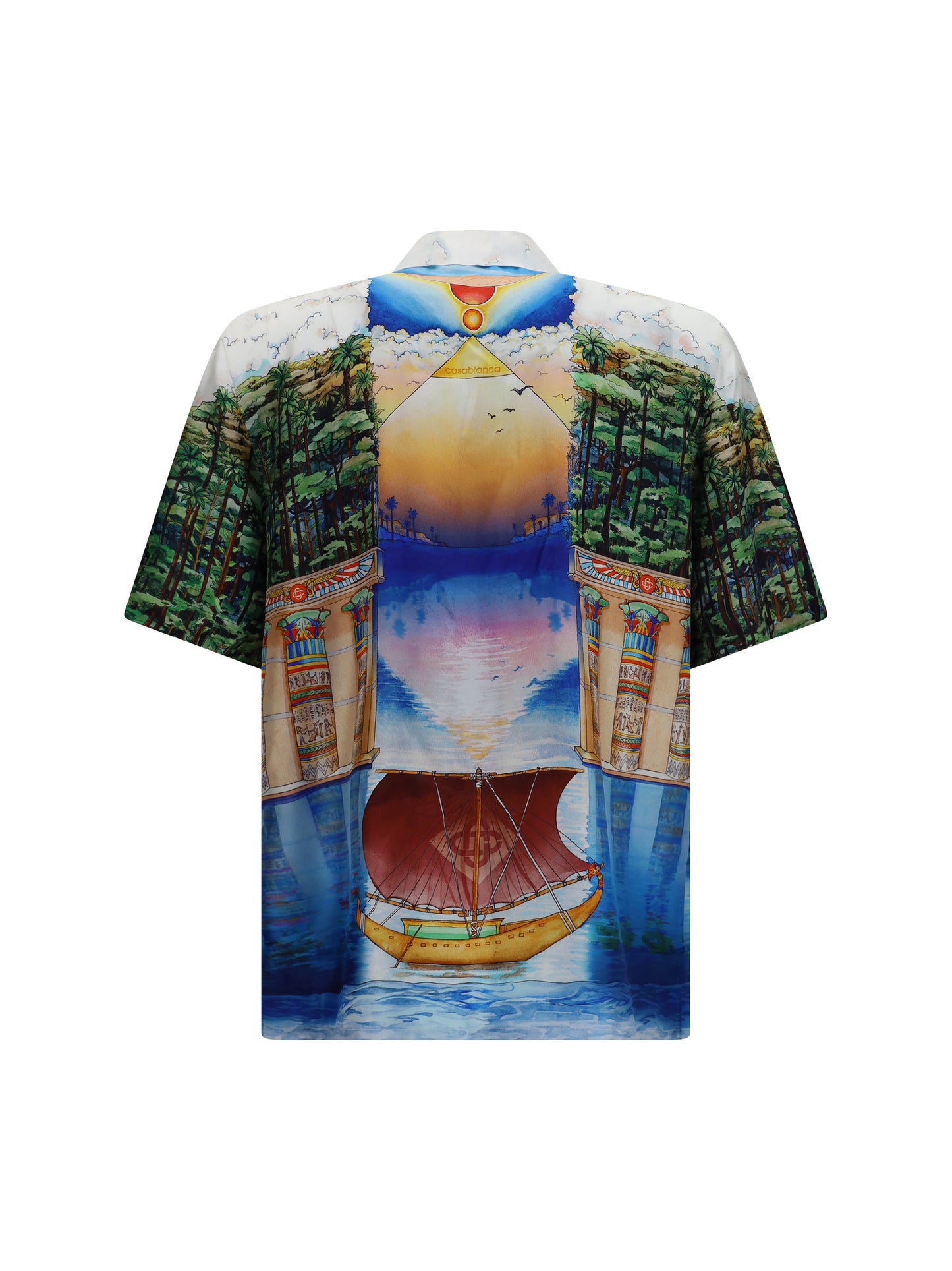 Casablanca Men Trompe L’Oeil Printed Shirt CASABLANCA