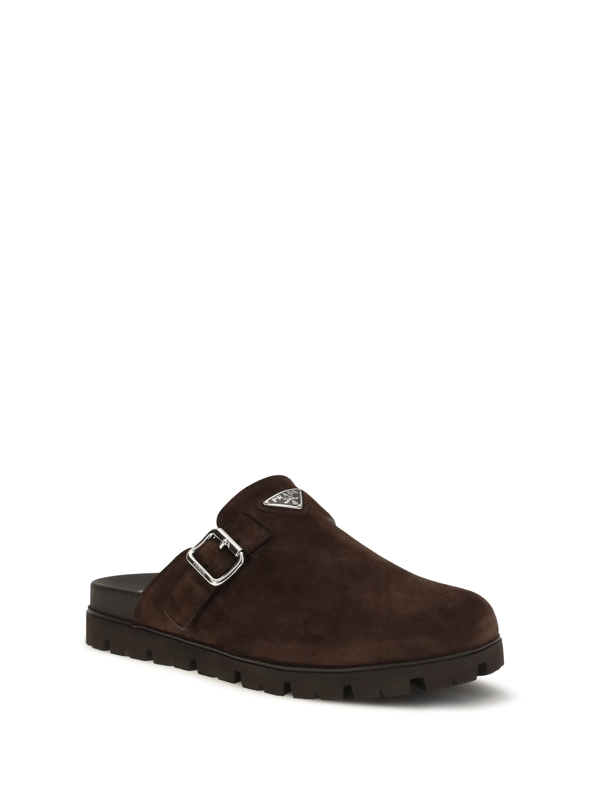 Prada Men Suede Mules PRADA