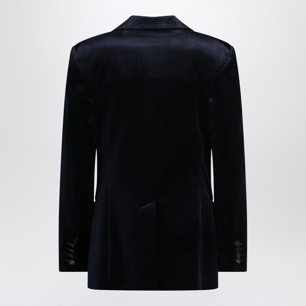 Victoria Beckham Midnight Blue Tailored Single-Breasted Jacket Women VICTORIA BECKHAM