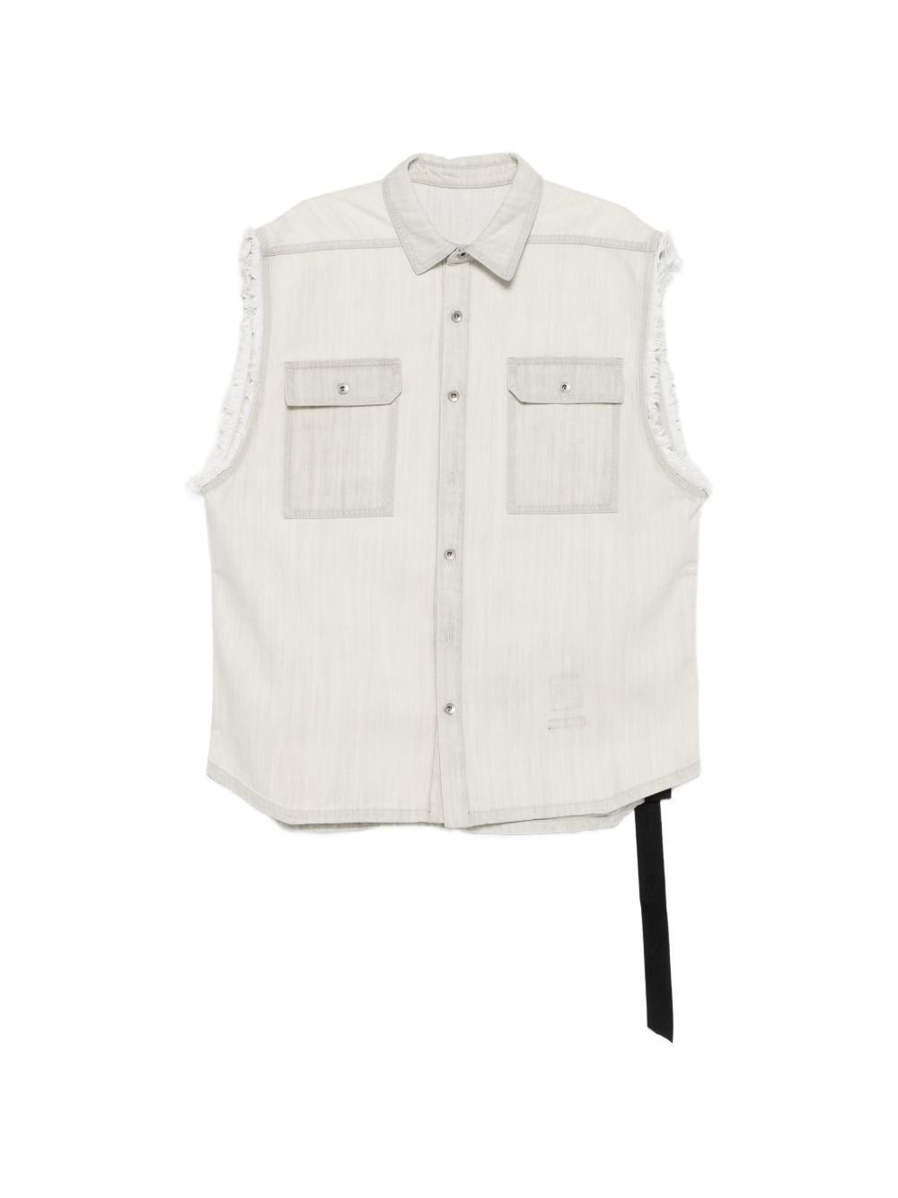 Rick Owens Drkshdw Men Jumbo Tommy Sleeveless Shirt RICK OWENS
