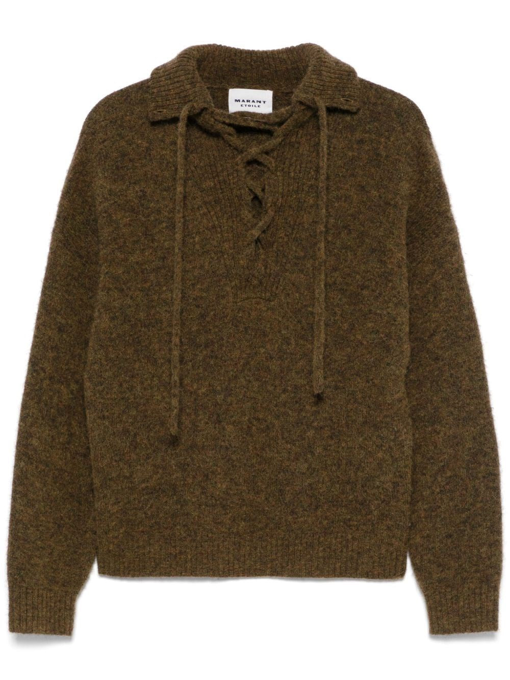 Marant Etoile Women "Phylia" Lace-Up Sweater ISABEL MARANT ETOILE