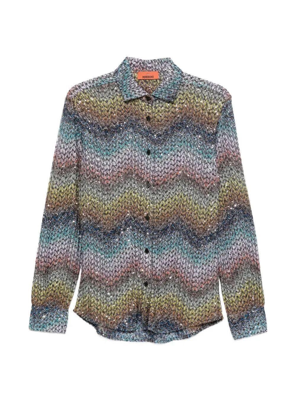 Missoni Women `Caperdoni` Long Sleeve Shirt MISSONI