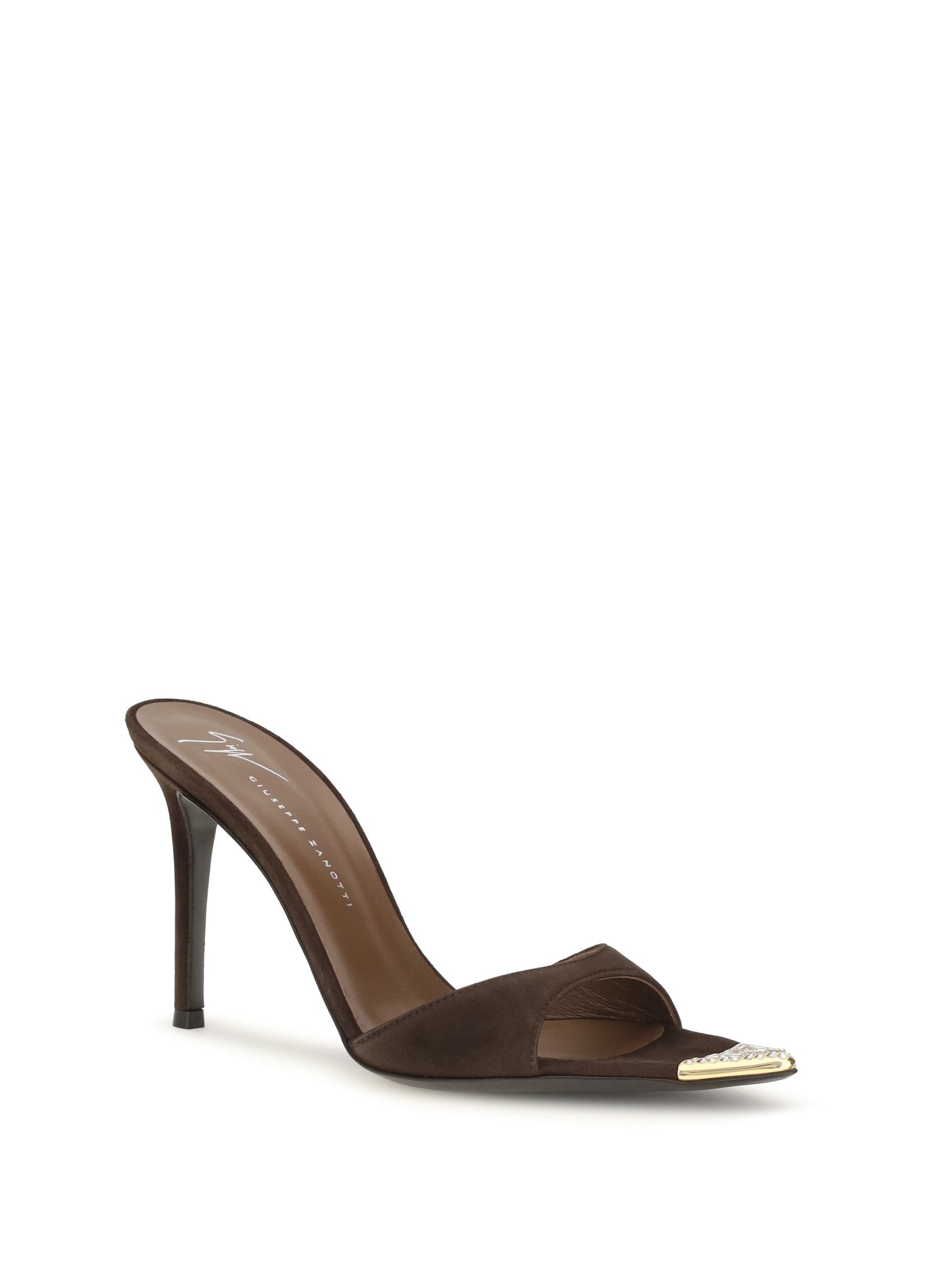 Giuseppe Zanotti Women Intrigo Jewelry Mules Sandals GIUSEPPE ZANOTTI
