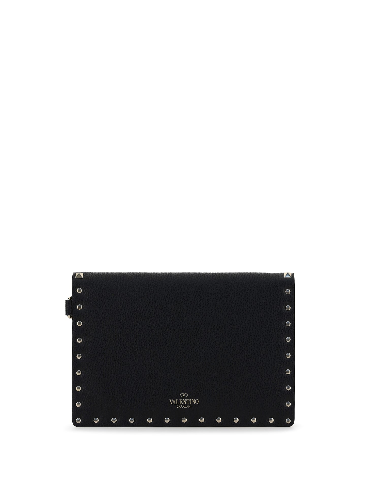 Valentino Garavani Women Rockstud Leather Clutch VALENTINO GARAVANI