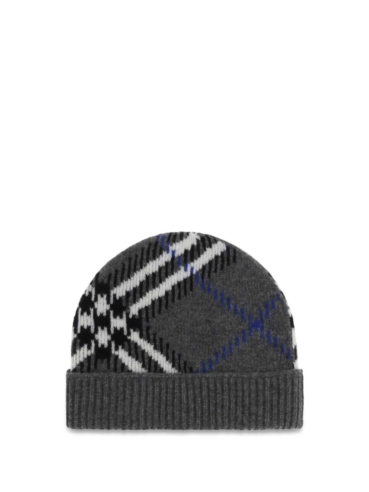 Burberry Women Checked Cashmere-Blend Beanie BURBERRY
