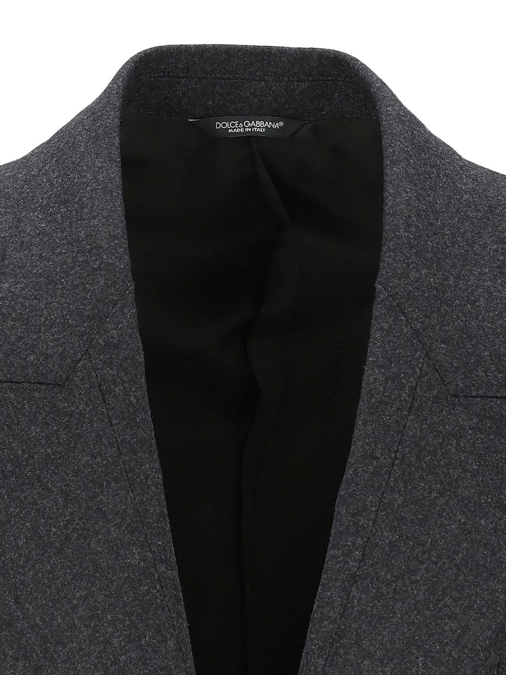 Dolce & Gabbana Men Sinatra Single-Breasted Wool Flannel Jacket DOLCE & GABBANA