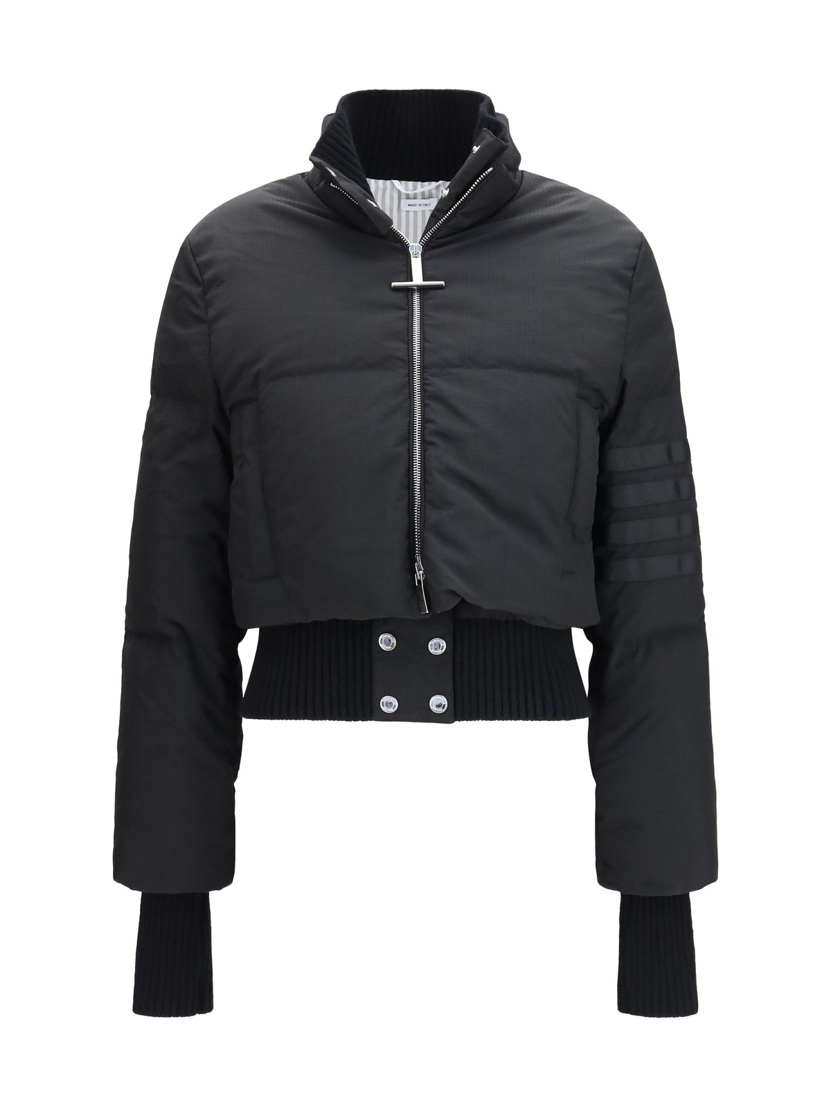 Thom Browne Women Short Padded Jacket With Front Zip THOM BROWNE
