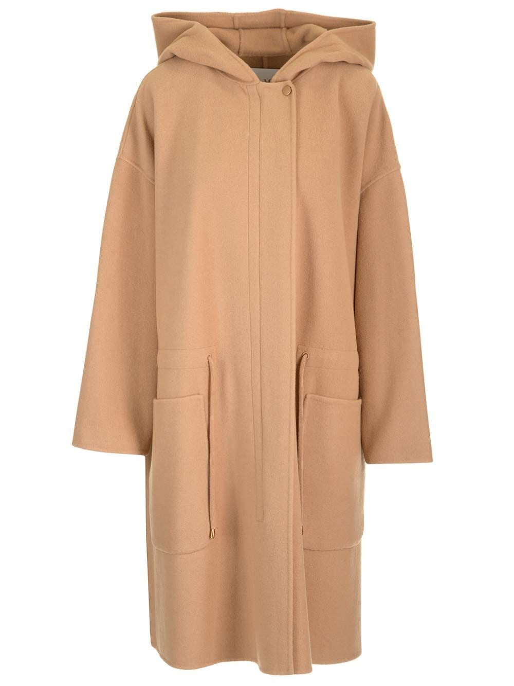 Max Mara Women Wool And Cashmere Blend "Miele" Coat MAX MARA
