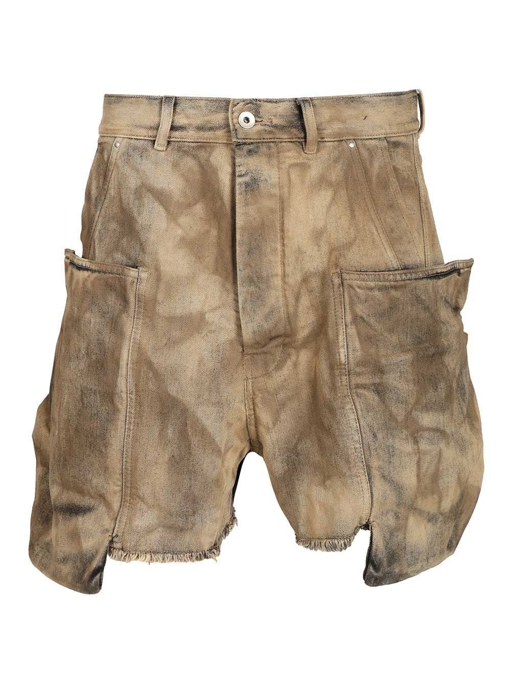 Rick Owens Drkshdw Men Stefan Cargo Shorts RICK OWENS