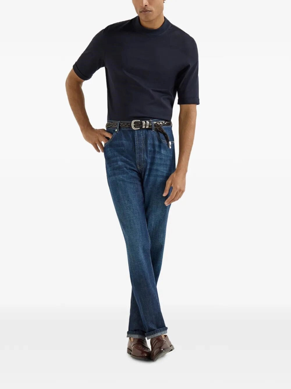 Brunello Cucinelli Men Denim Pants BRUNELLO CUCINELLI