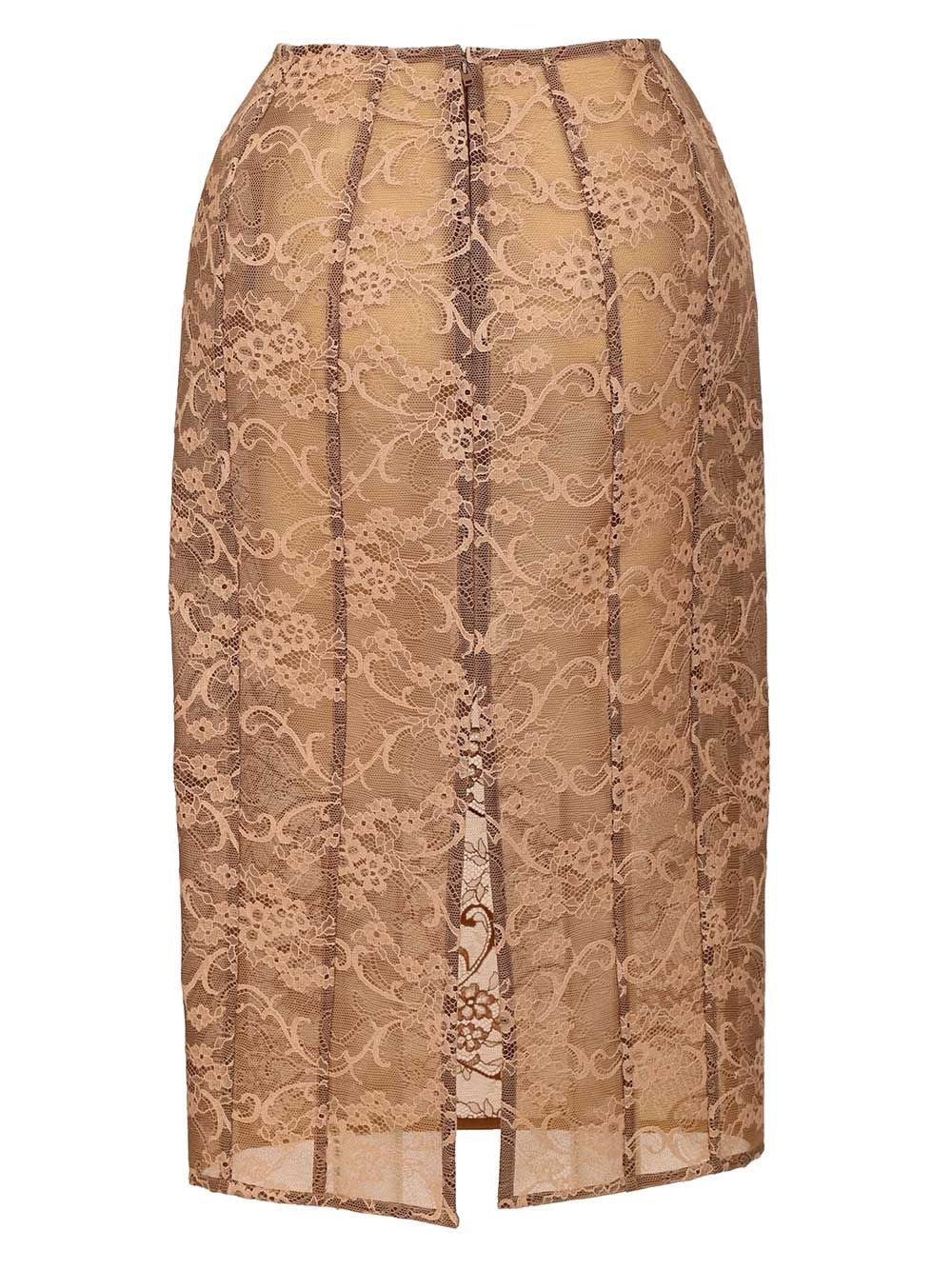 Acne Studios Women Lace Midi Skirt ACNE STUDIOS