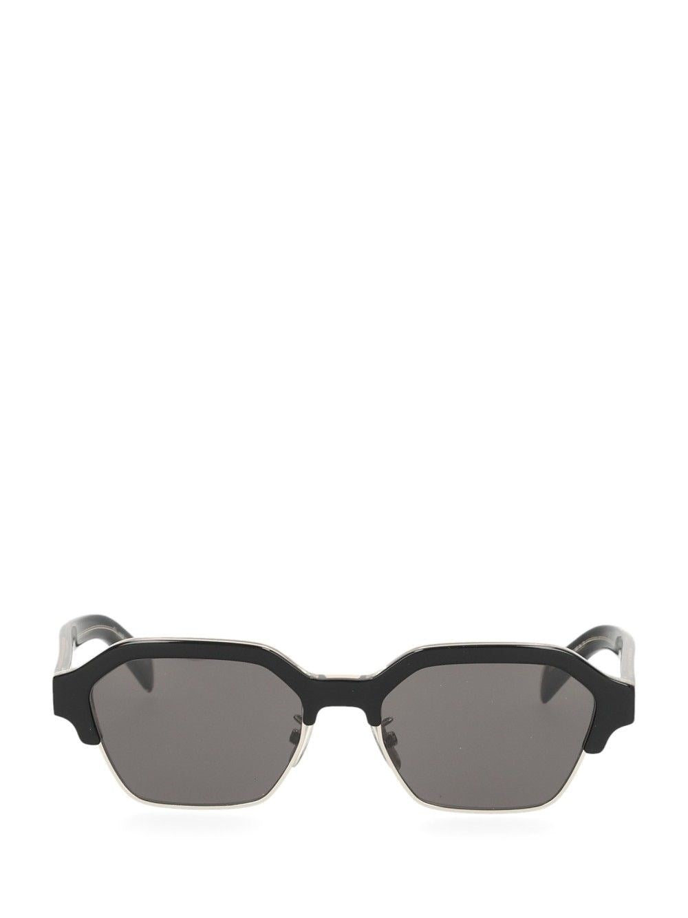 Celine Men Black Frame 63 Sunglasses In Acetate And Metal CELINE