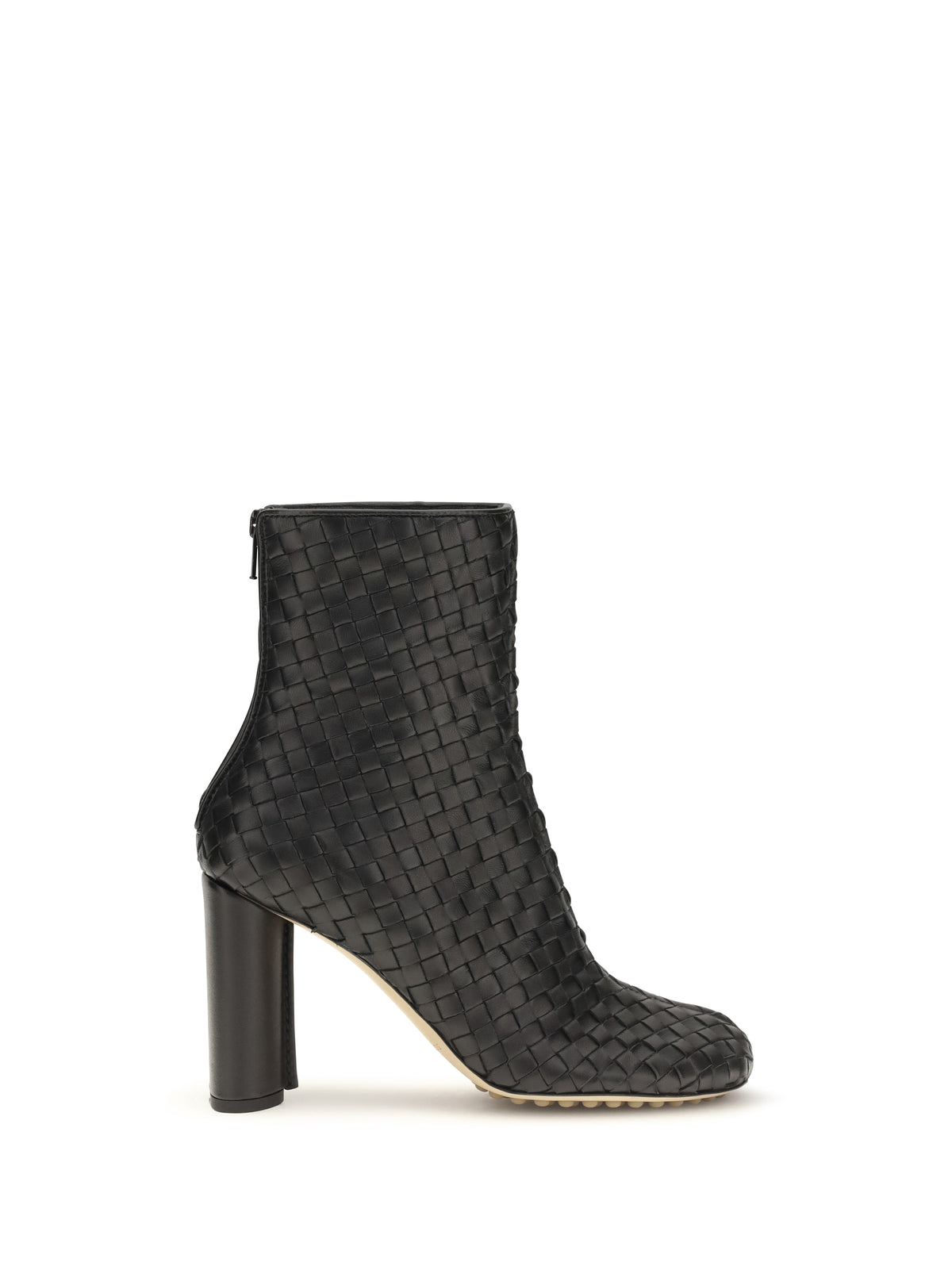 Bottega Veneta Women Cherry Intrecciato Ankle Boots BOTTEGA VENETA