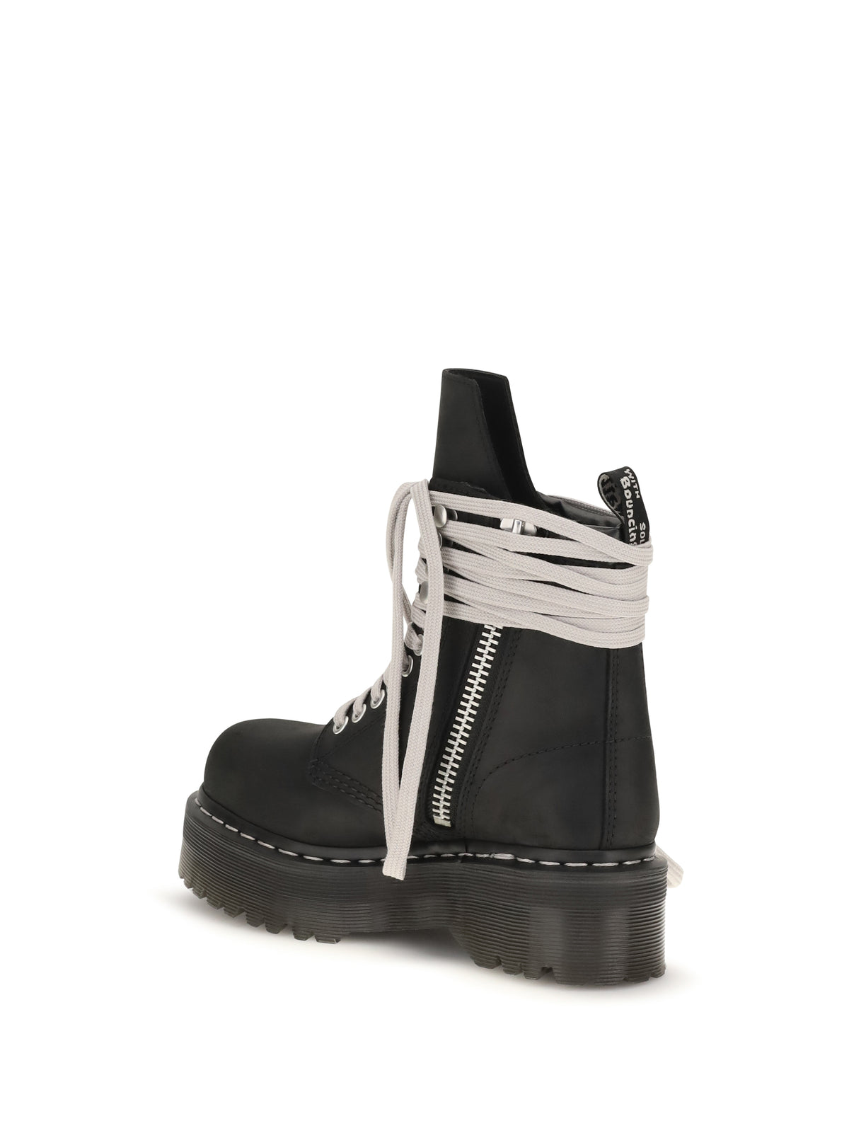 Rick Owens Women Quad Sole Steel Boots RICK OWENS