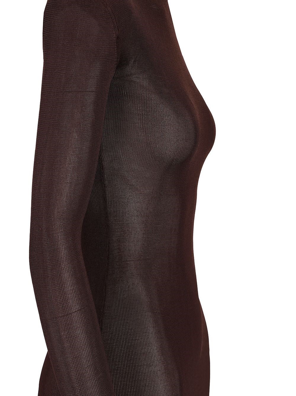 Self-Portrait Women Long Viscose Knit Dress SELF-PORTRAIT