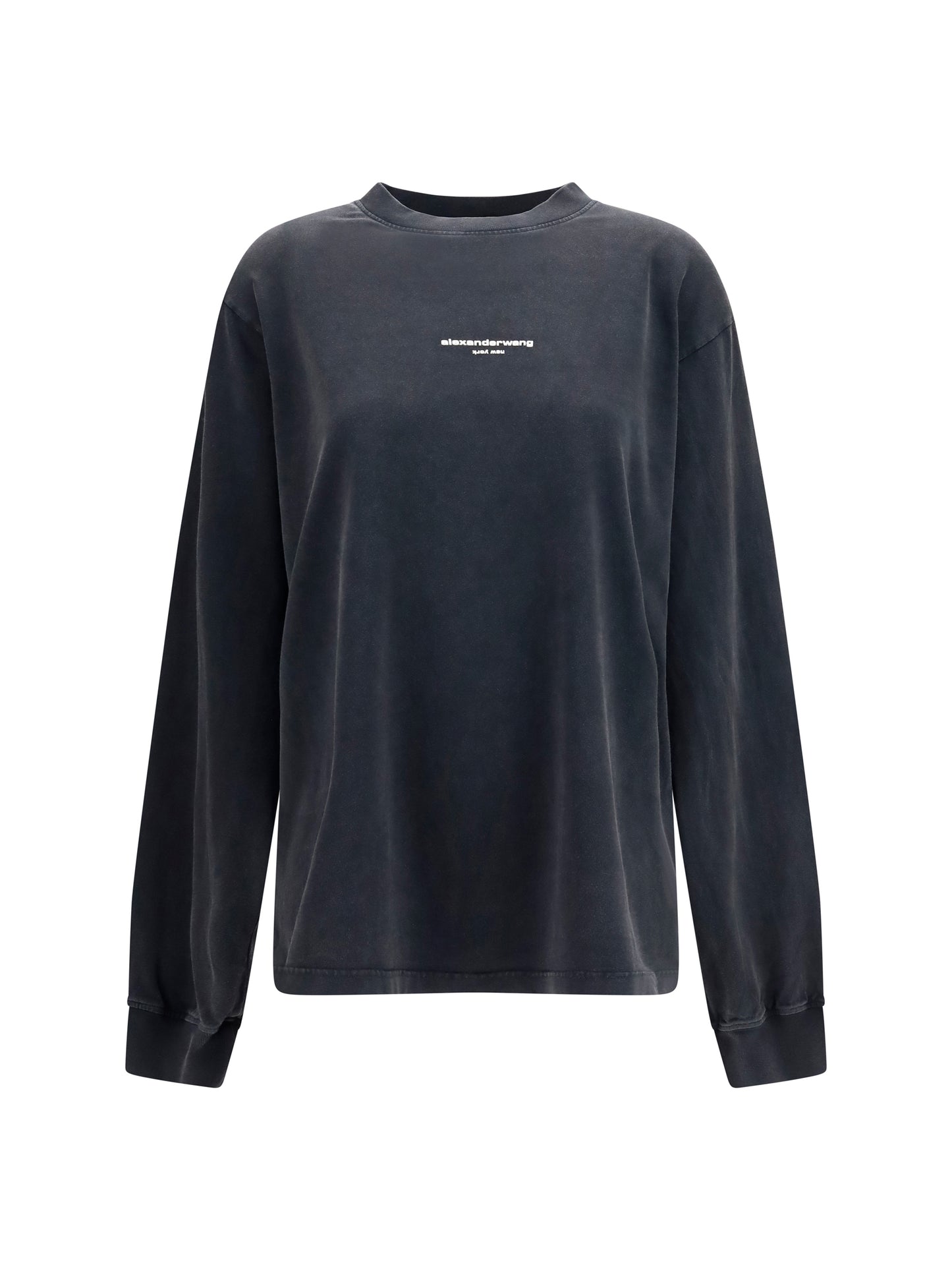 Alexander Wang Women Long-Sleeve Logo T-Shirt ALEXANDER WANG