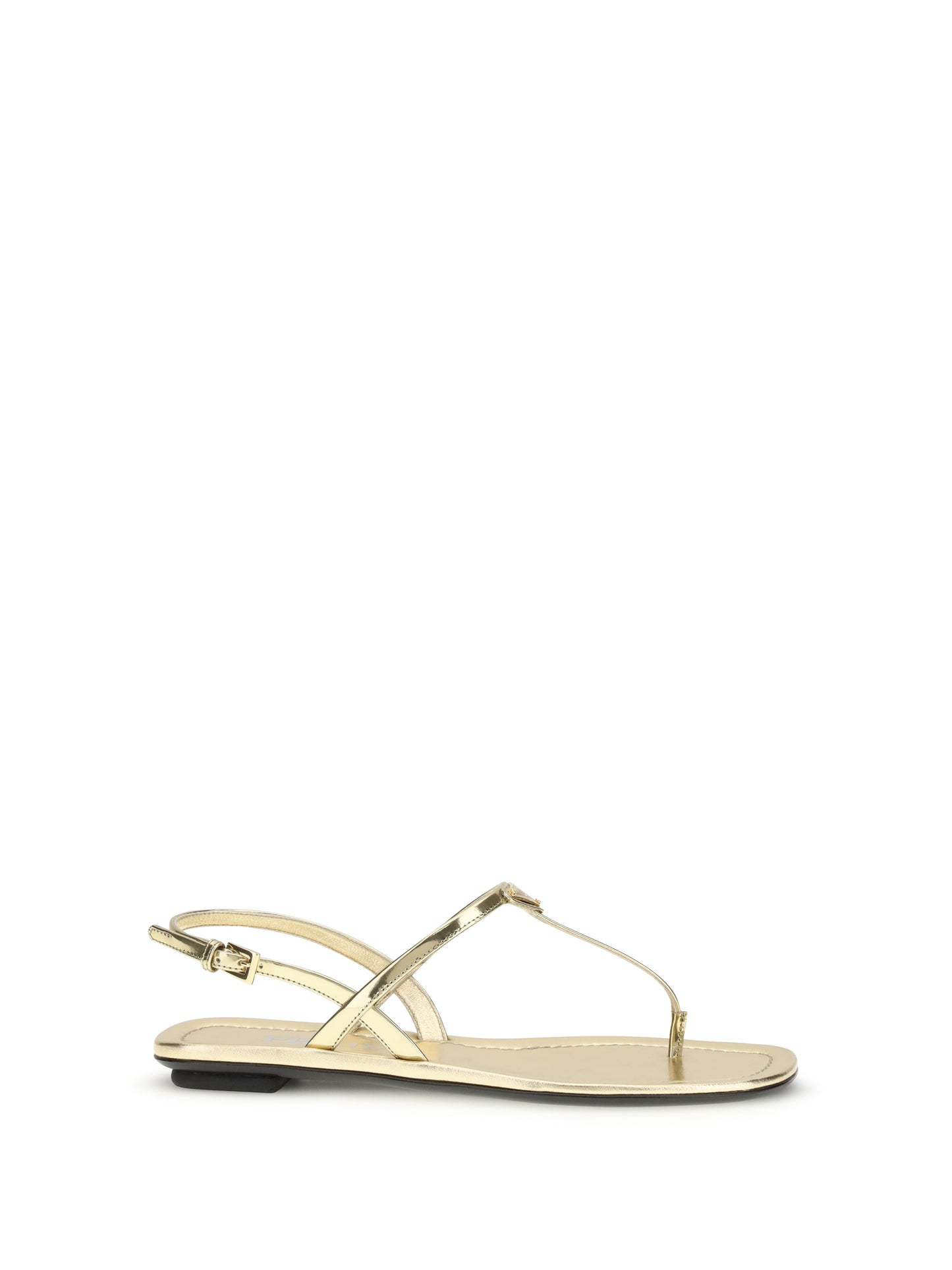 Prada Women Leather Flip-Flop Sandals PRADA