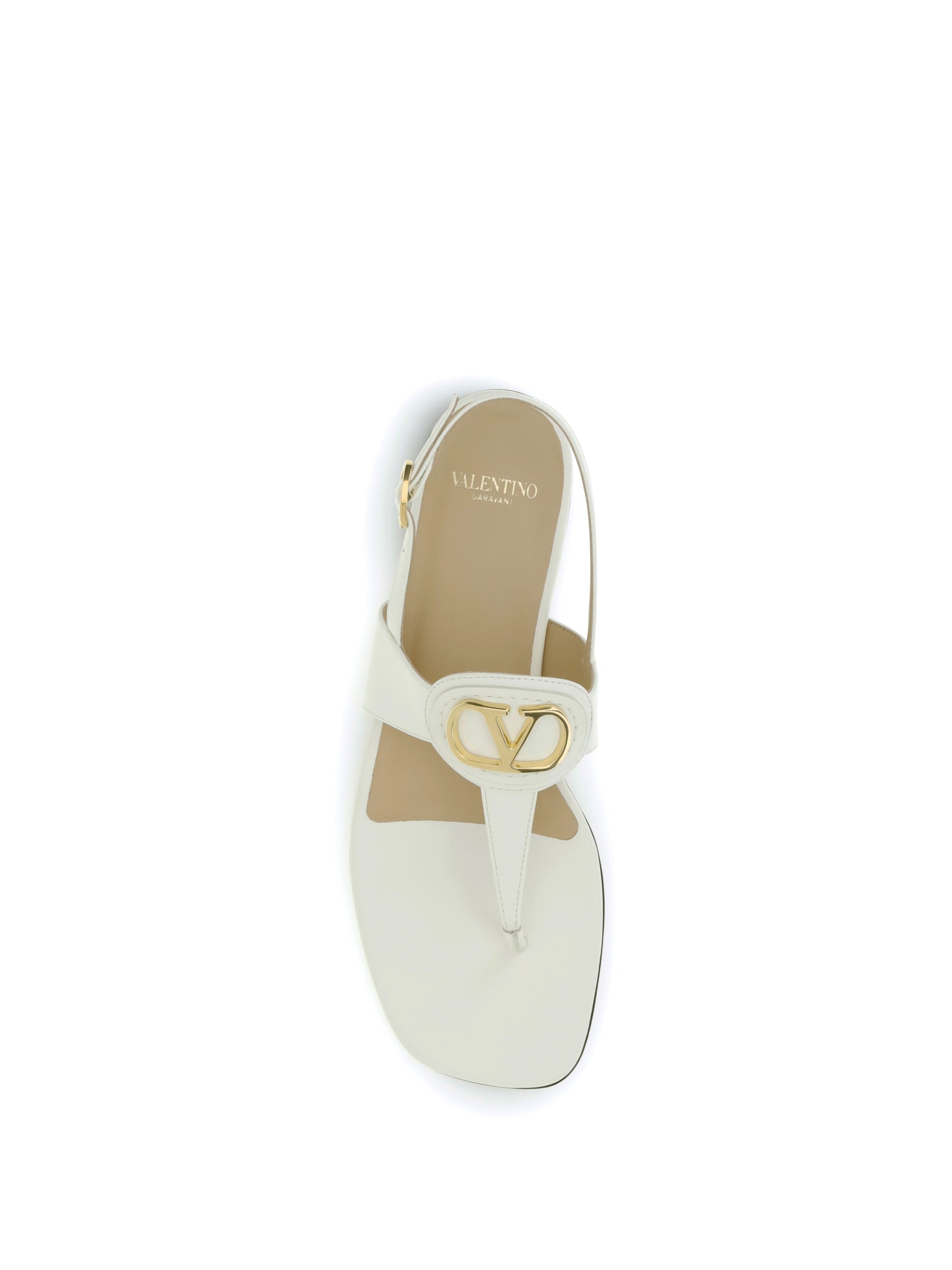 Valentino Garavani Women Leather Thong Sandals VALENTINO GARAVANI