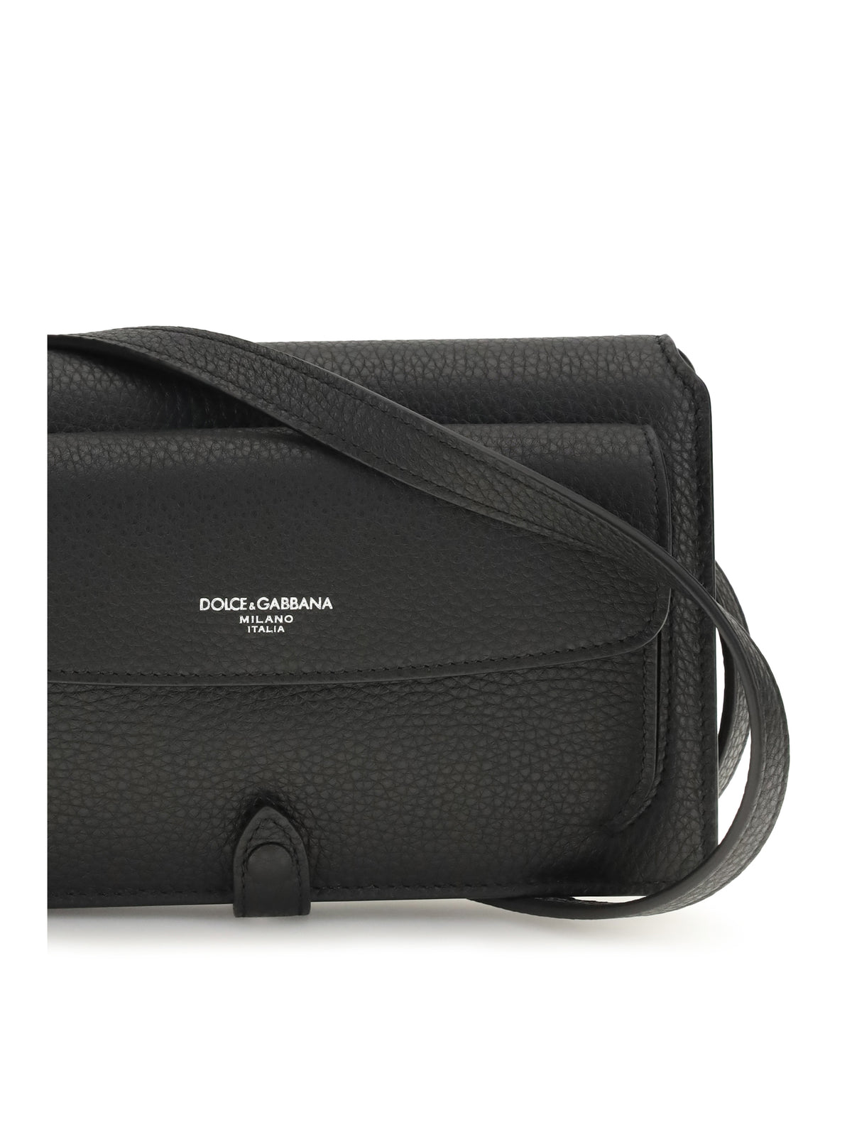Dolce & Gabbana Men Calfskin Crossbody Minibag DOLCE & GABBANA