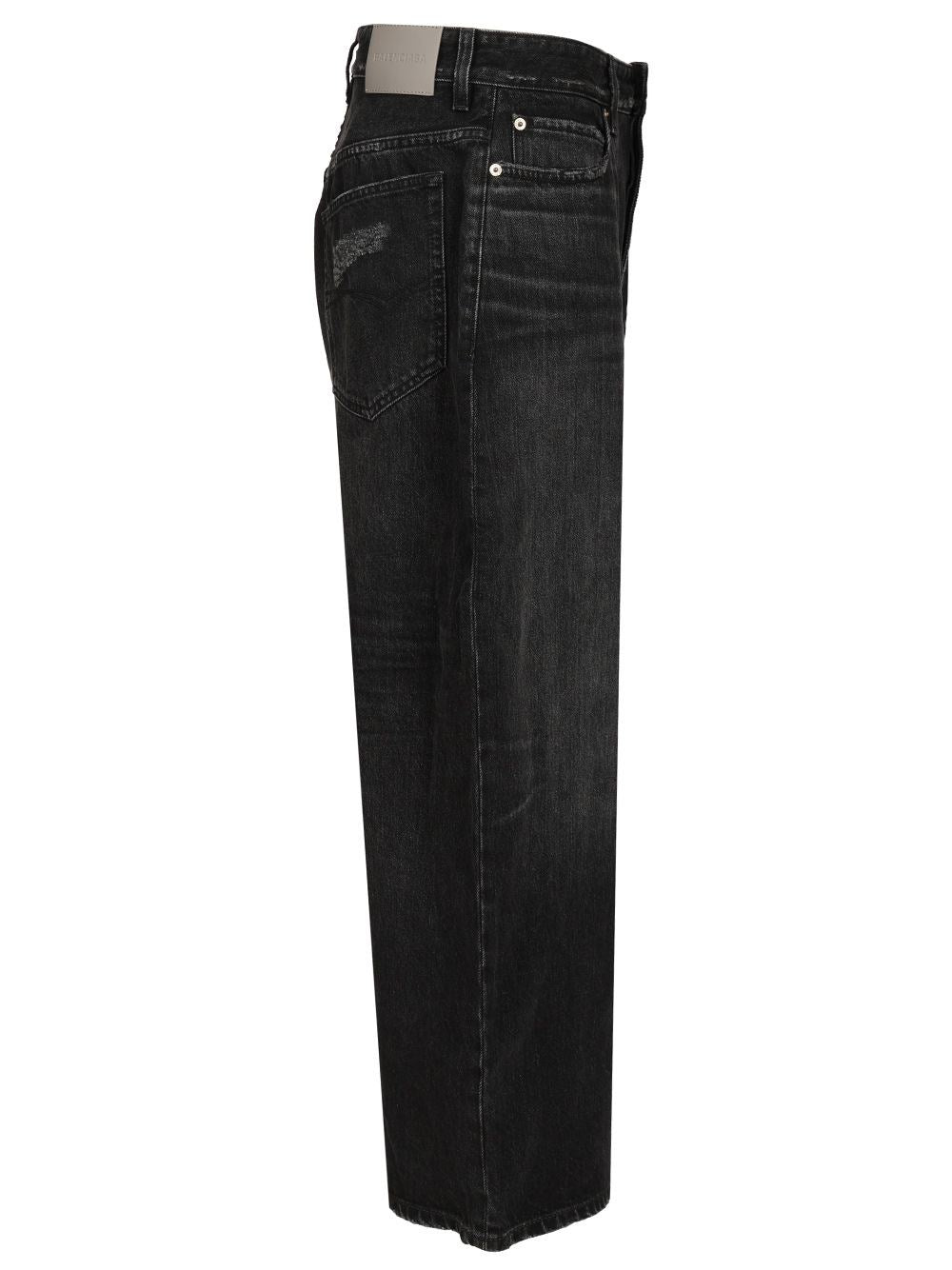 Balenciaga Men Curved-Leg Jeans BALENCIAGA