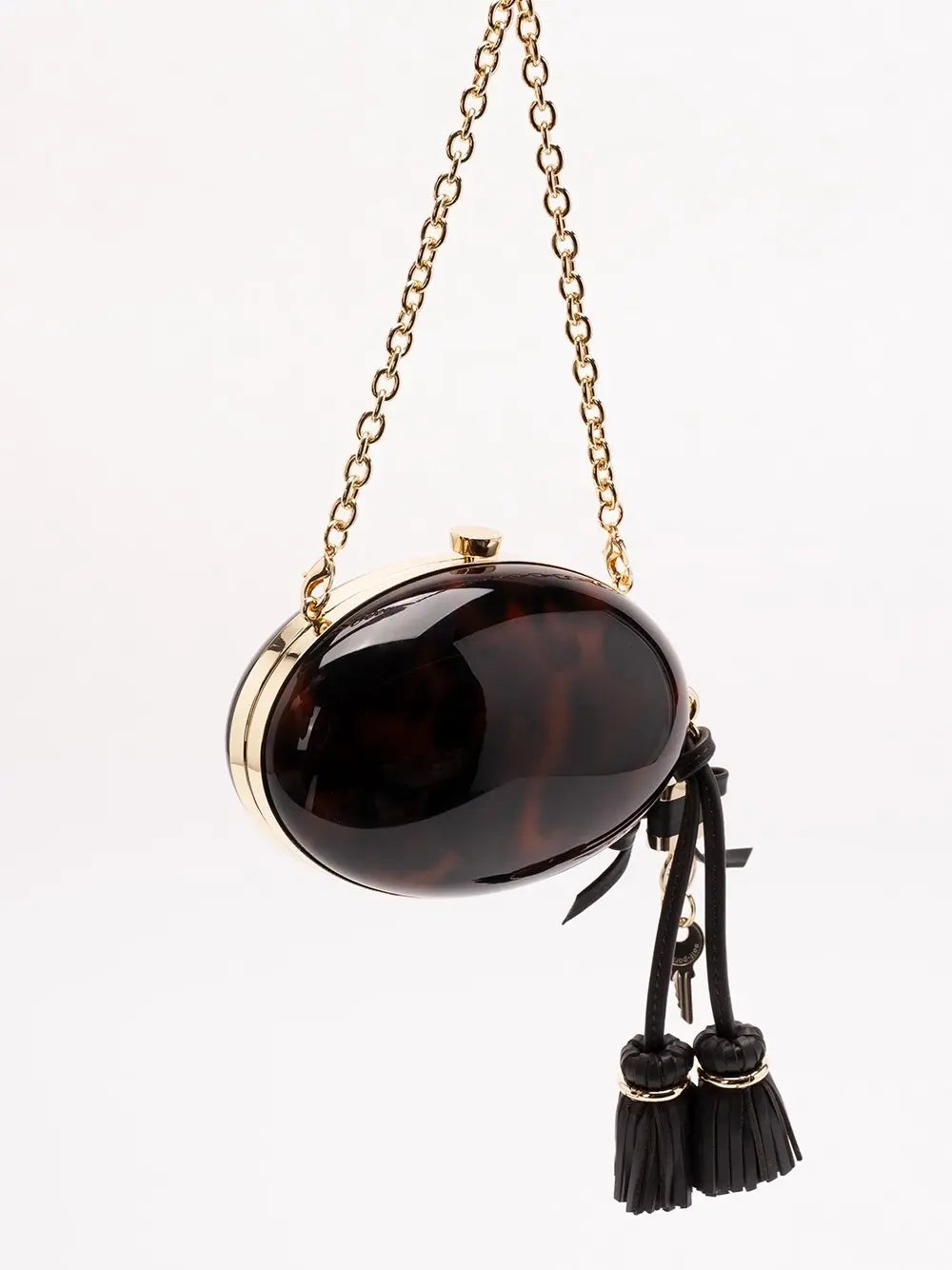 Self-Portrait Women Resin Oval Clutch SELF-PORTRAIT