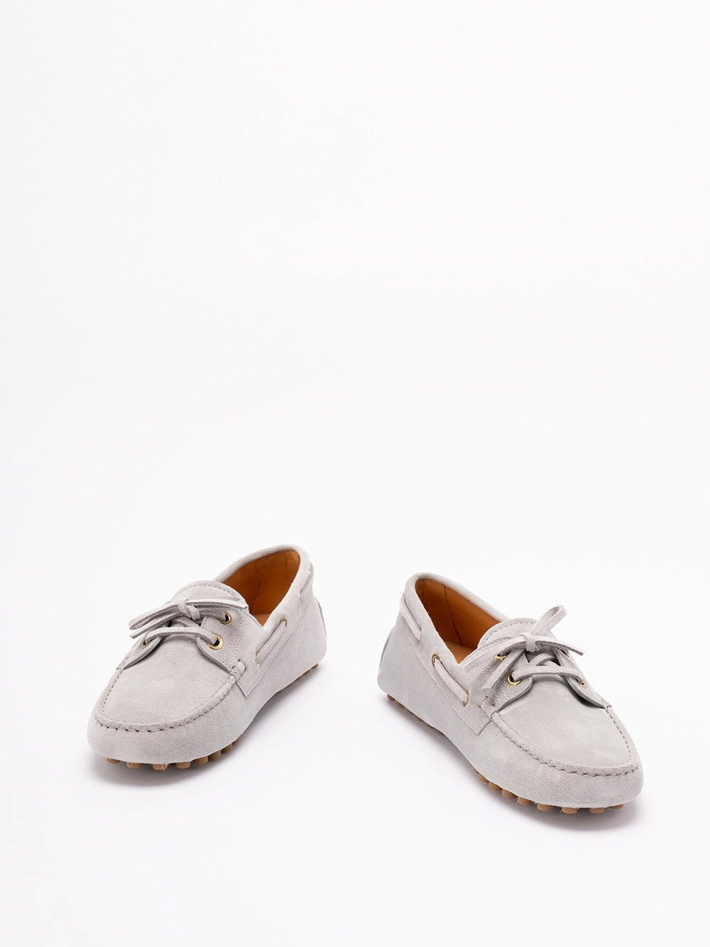Tod's Women `Boat Gommino` Loafers In Suede TOD'S