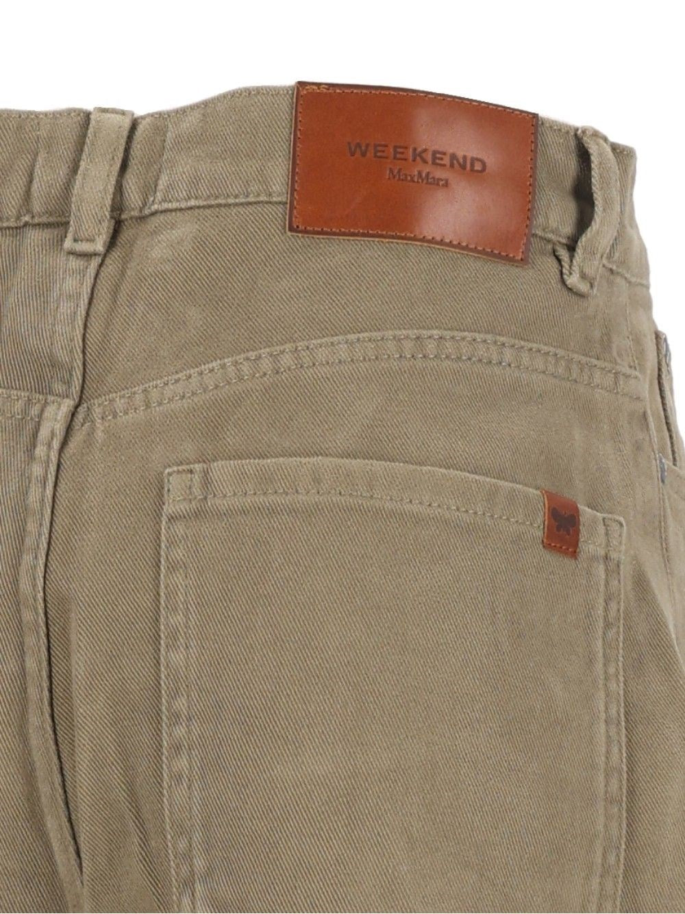 Weekend Max Mara Women Cotton Drill Trousers WEEKEND MAX MARA
