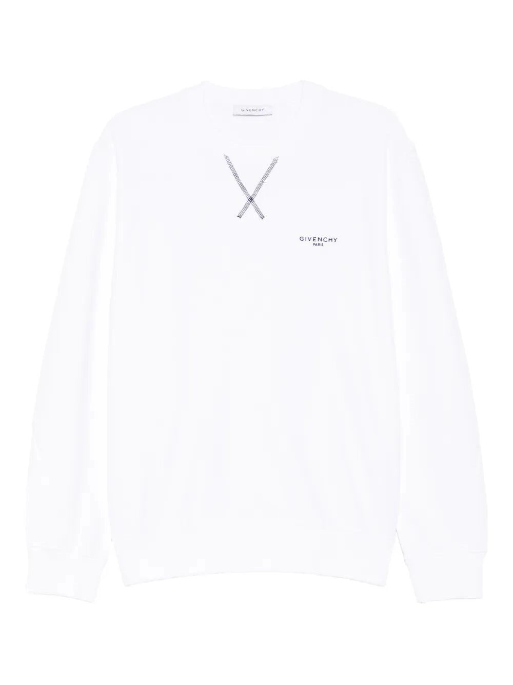 Givenchy Men `Couture` Seam Crew-Neck Sweatshirt GIVENCHY