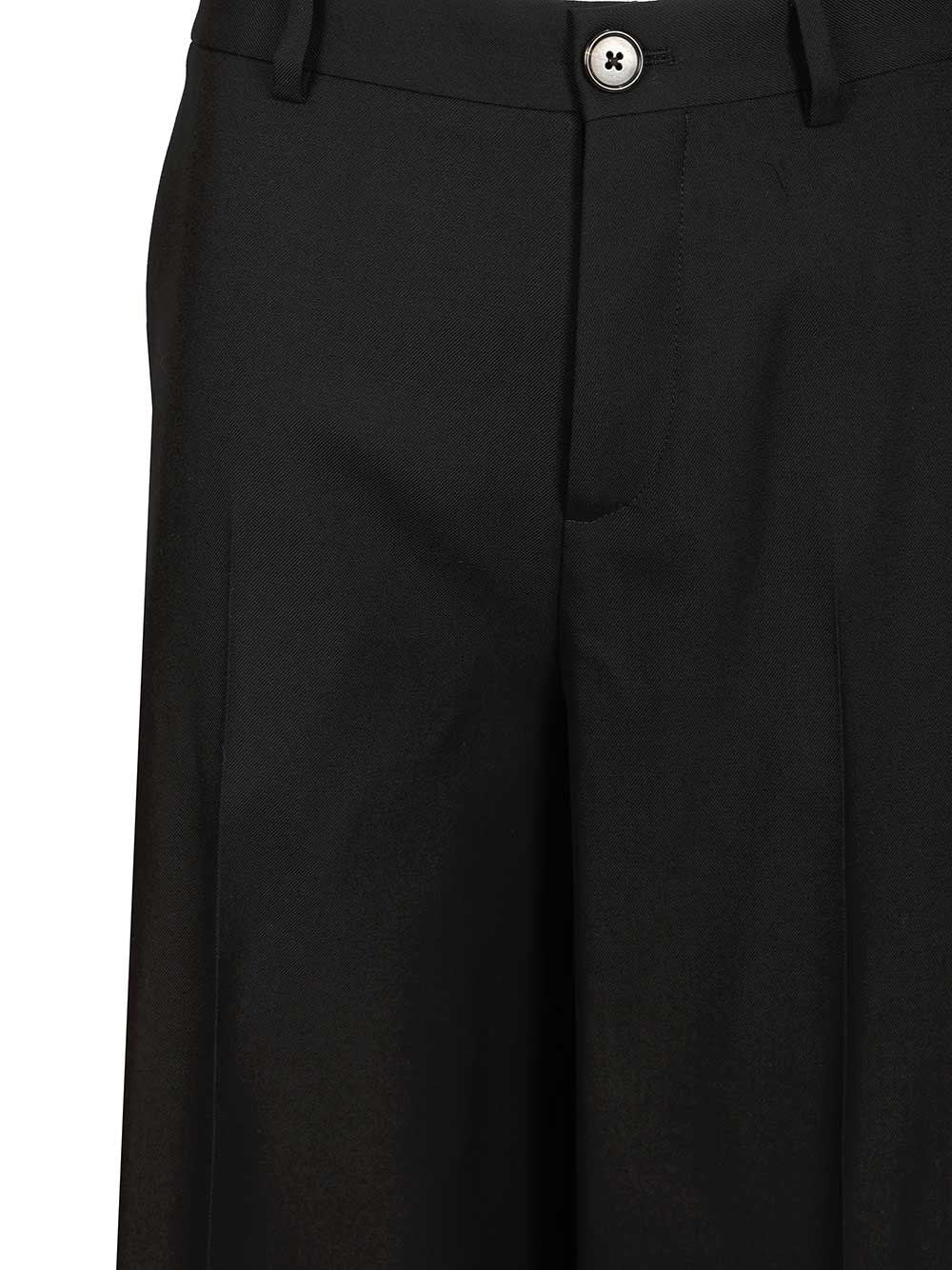 Celine Women Wool Gabardine Dock Trousers CELINE