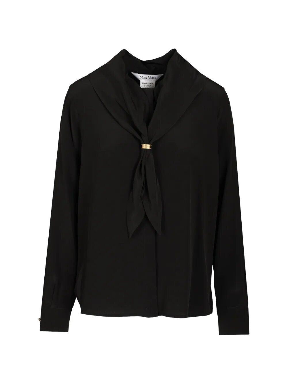Max Mara Women Shirt With Scarf MAX MARA