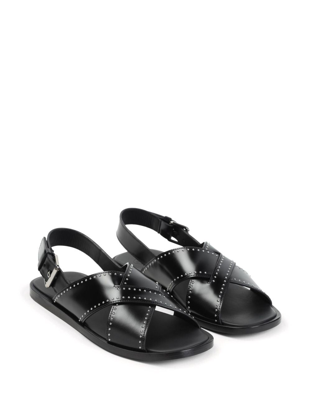 Church's Women Stud-Embellished Crossover Flat Sandals CHURCH'S