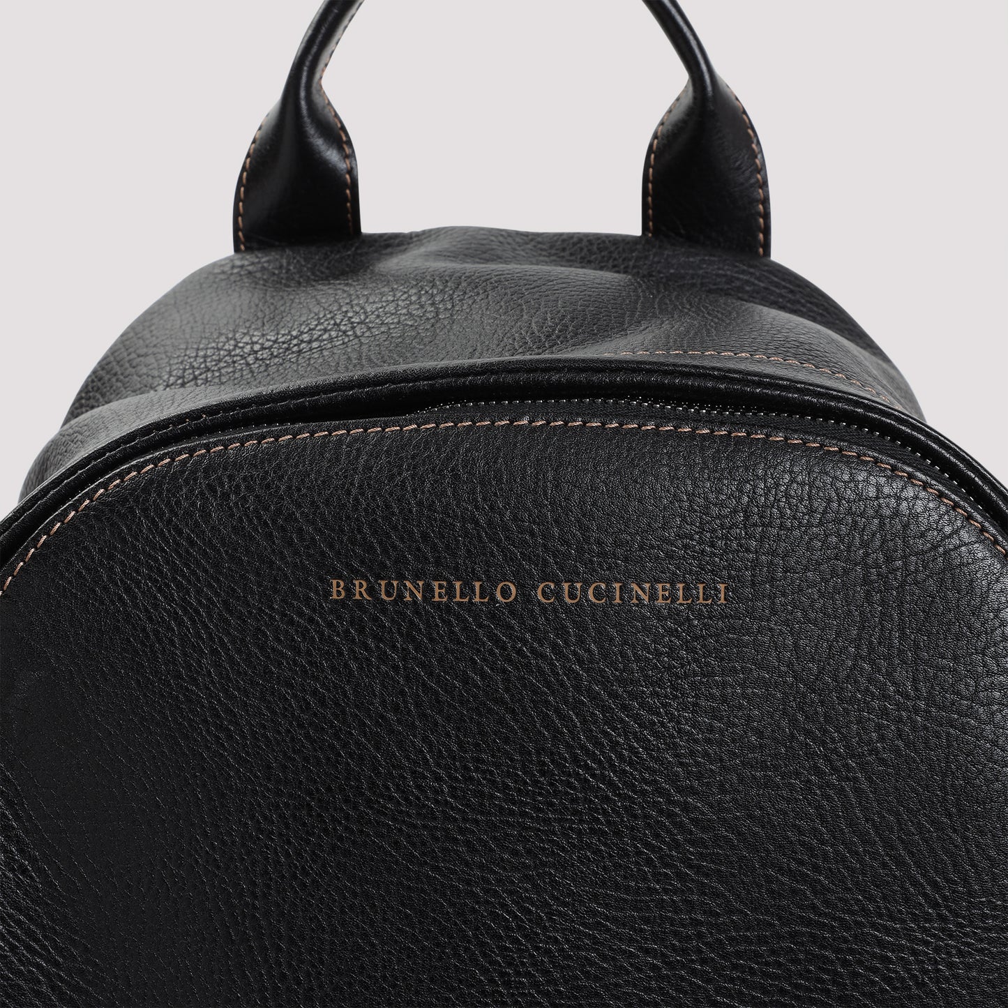 Brunello Cucinelli Grained Leather Backpack Men BRUNELLO CUCINELLI