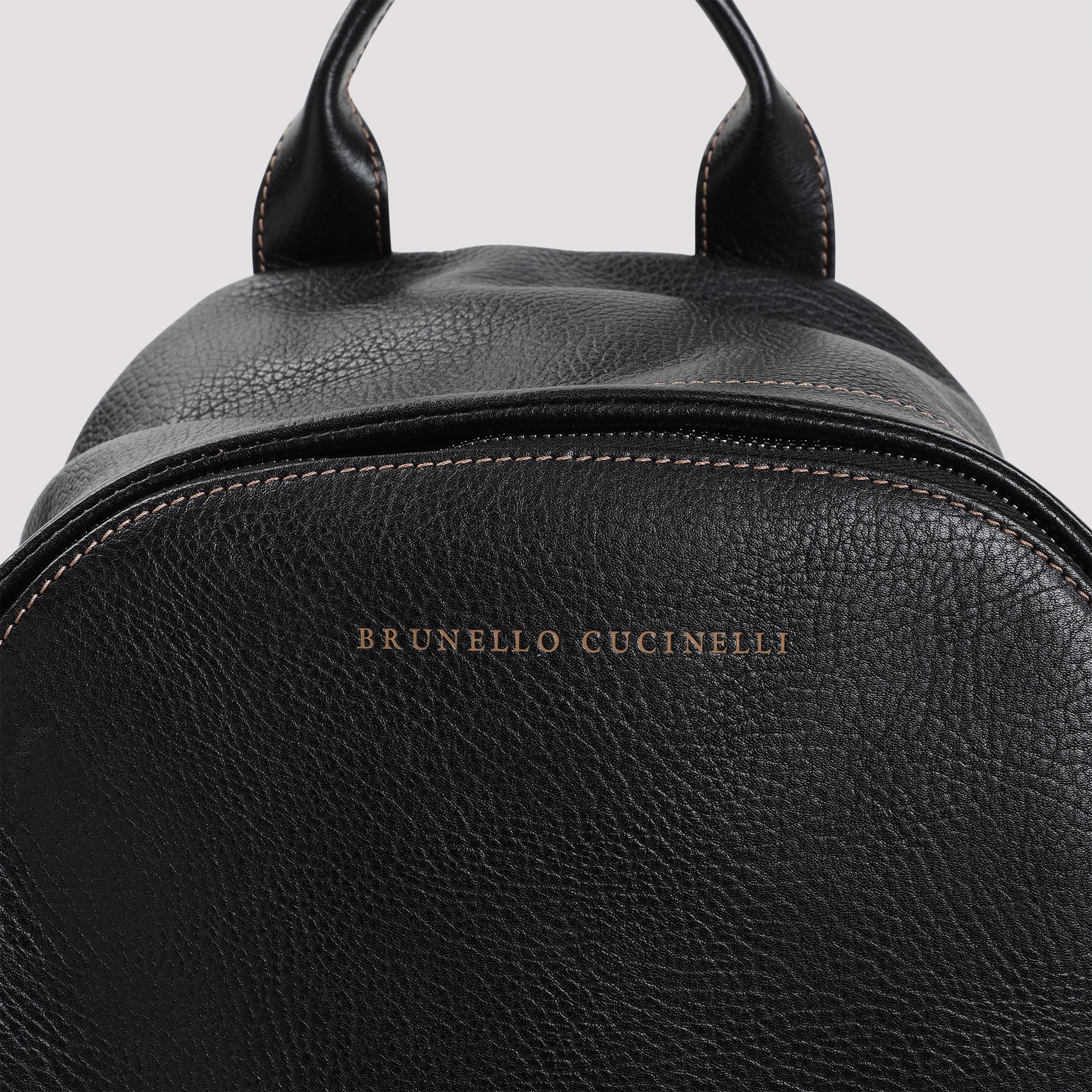 Brunello Cucinelli Grained Leather Backpack Men BRUNELLO CUCINELLI