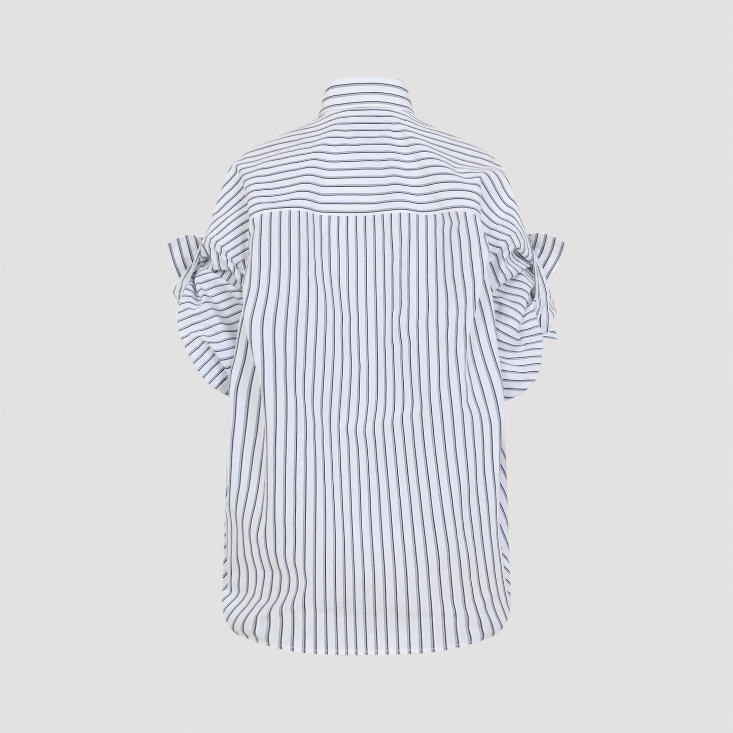 Balenciaga Tucked Sleeve Shirt Women BALENCIAGA