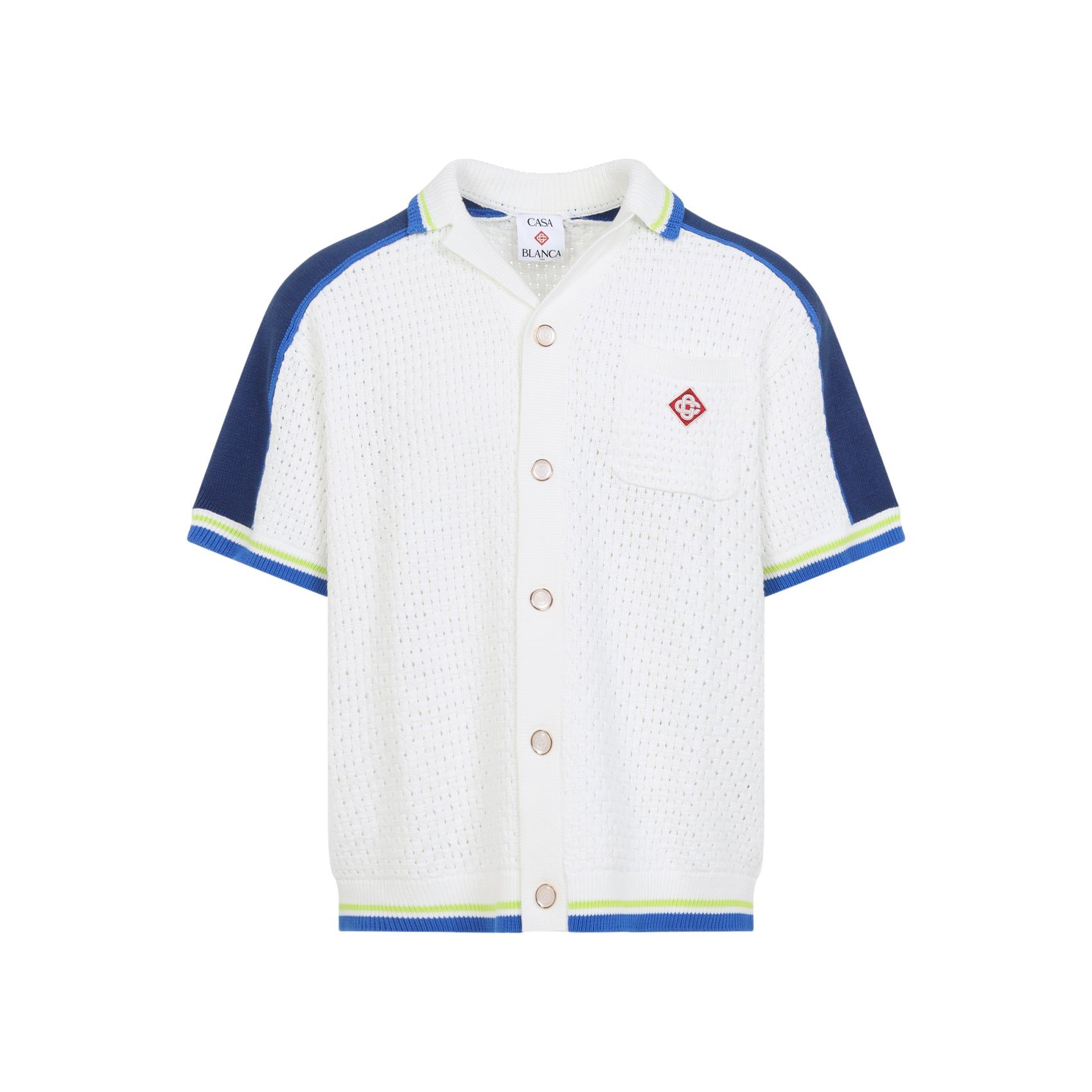 Casablanca Crochet Shirt Men CASABLANCA