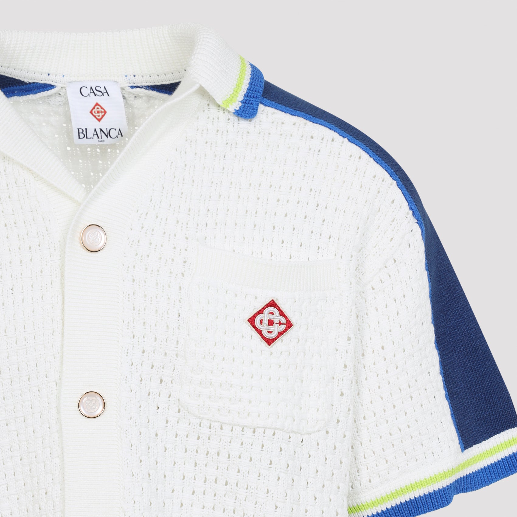 Casablanca Crochet Shirt Men CASABLANCA