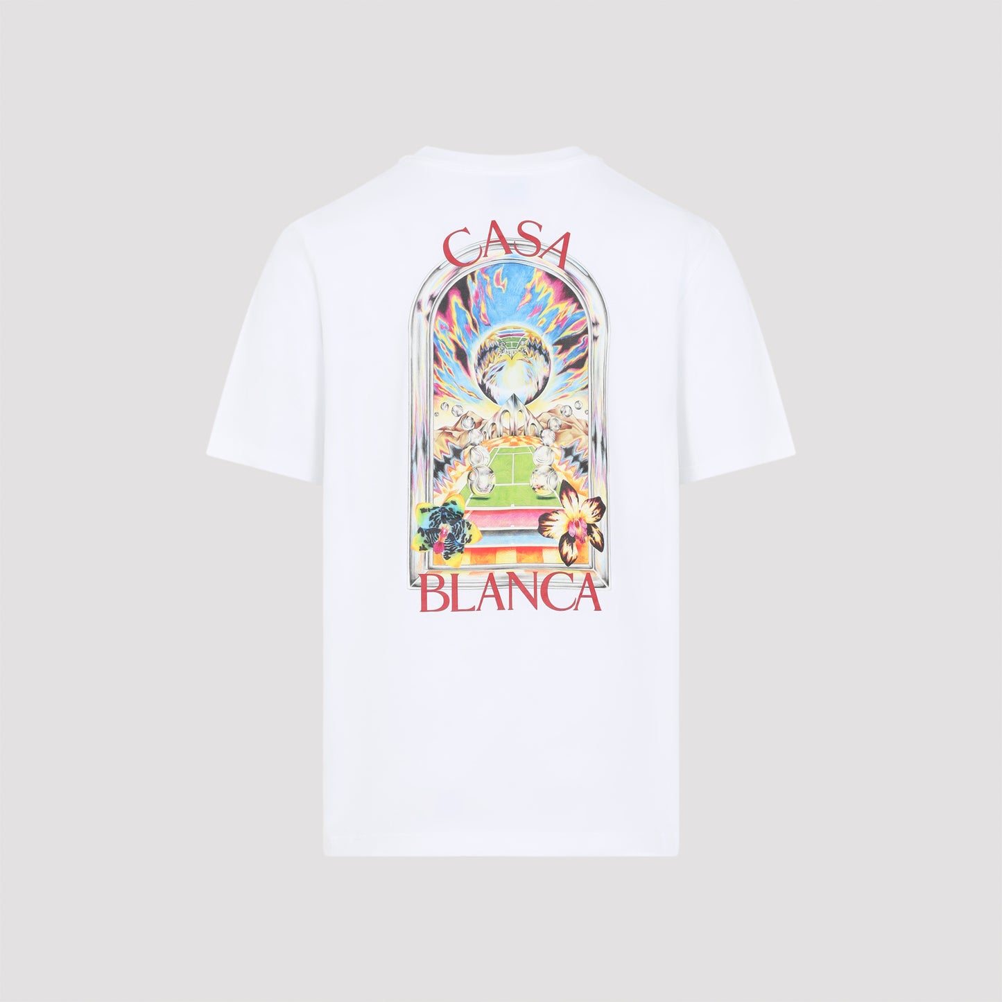 Casablanca Orchid Court T-Shirt Men CASABLANCA