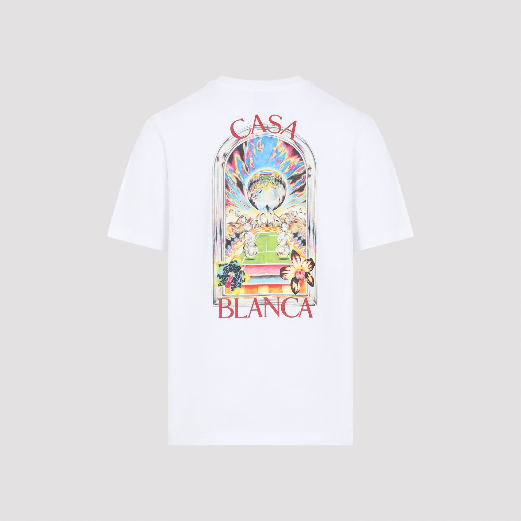Casablanca Orchid Court T-Shirt Men CASABLANCA