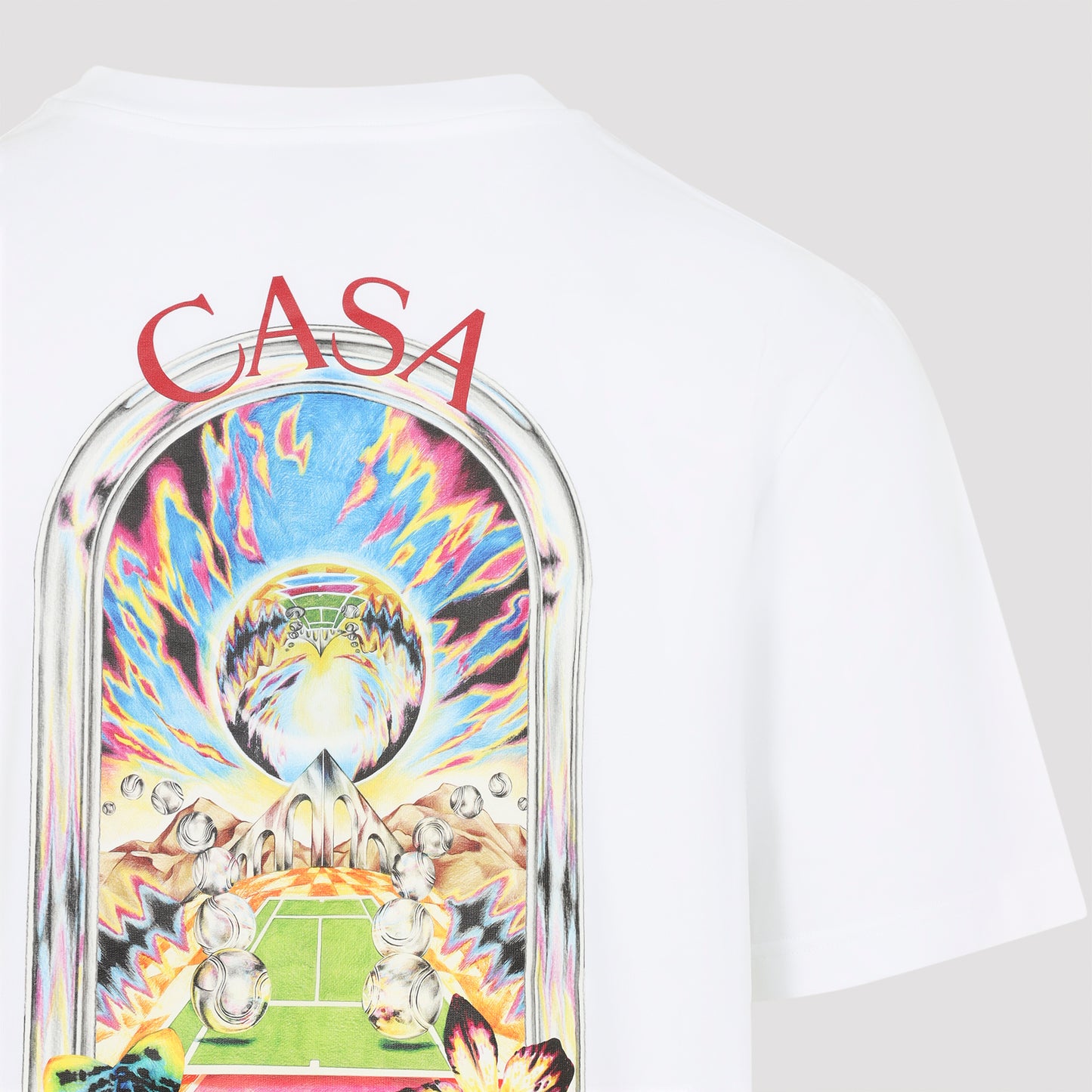 Casablanca Orchid Court T-Shirt Men CASABLANCA