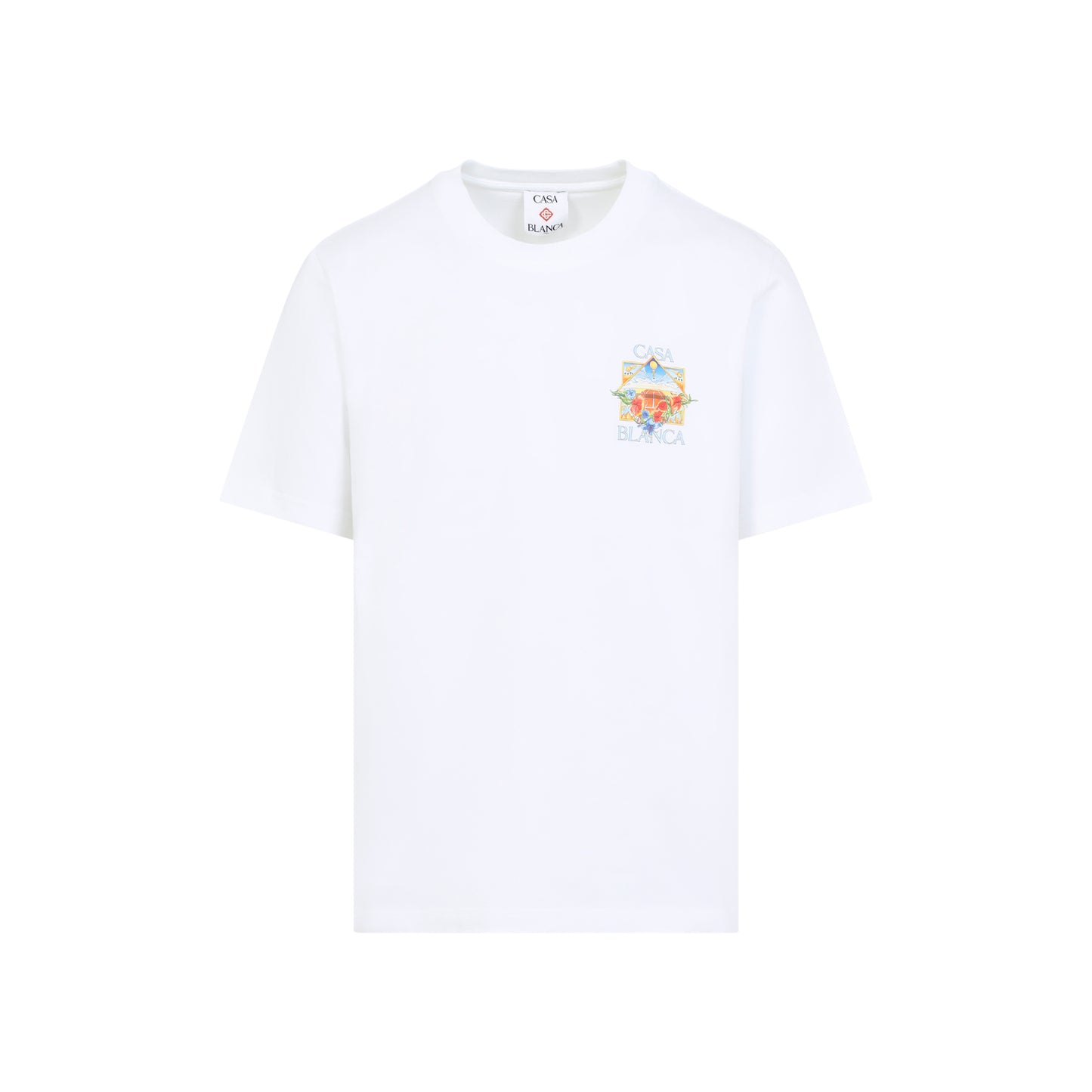 Casablanca Flower Court Icon T-Shirt Men CASABLANCA